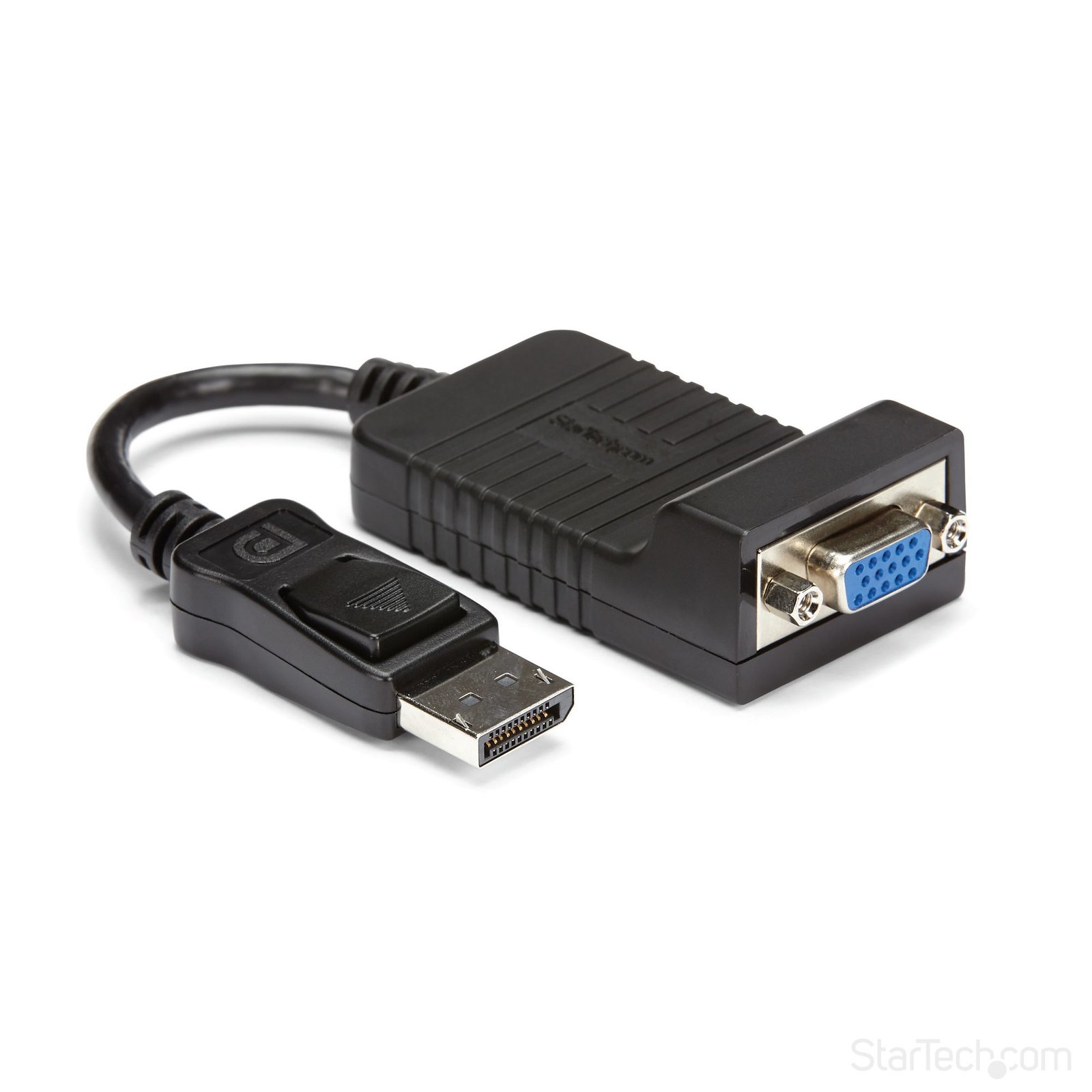 StarTech.com DisplayPort to VGA Adapter - Active DP Converter - 1080p Video - Durable - DP/DP++ DP2VGA