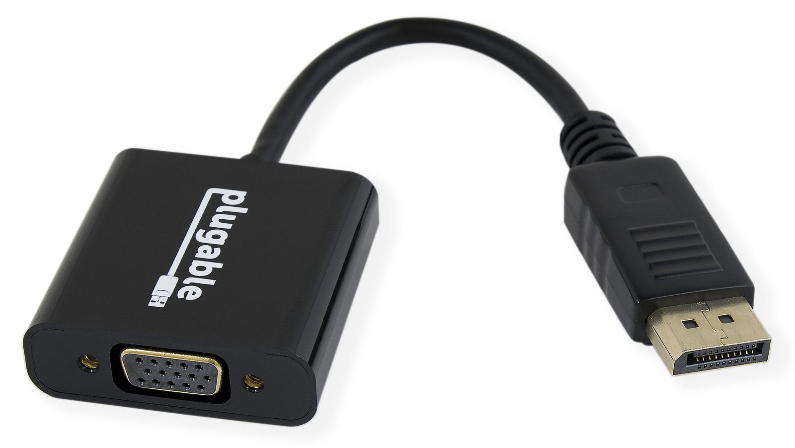 Plugable Technologies DisplayPort to VGA Adapter - Active DP/DP++ Converter - Compatible with DPM-VGAF