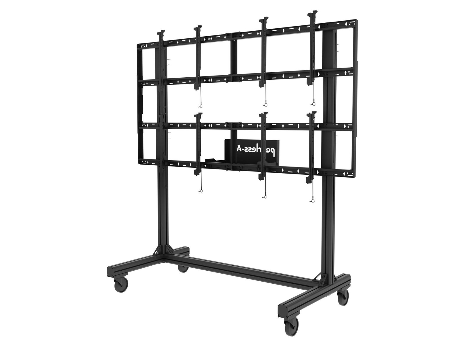 Peerless-AV Peerless - AV DS-C560-2X2 multimedia cart/stand Black Flat panel