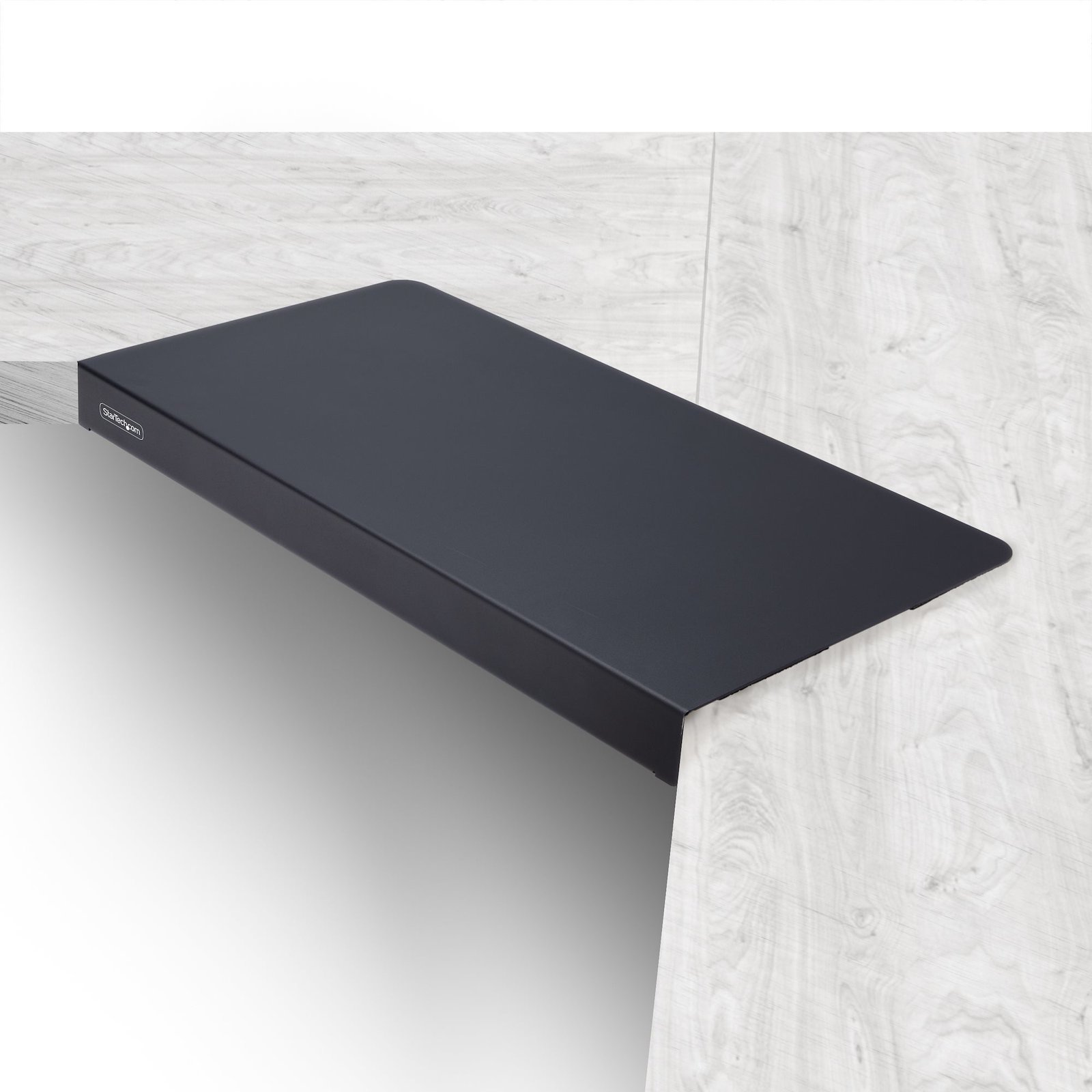 StarTech.com Clamp-On Steel Desk Corner Sleeve for L-Shaped/Corner 0.5-1.5in (12.7-38.1mm) Desks, DSKCRNRSLV