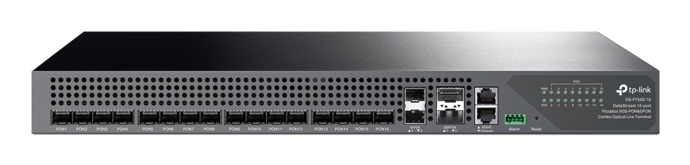 TP-Link DeltaStream 8-Port Pizza-Box XGS-PON & GPON Combo Optical Line Terminal DS-P7500-16