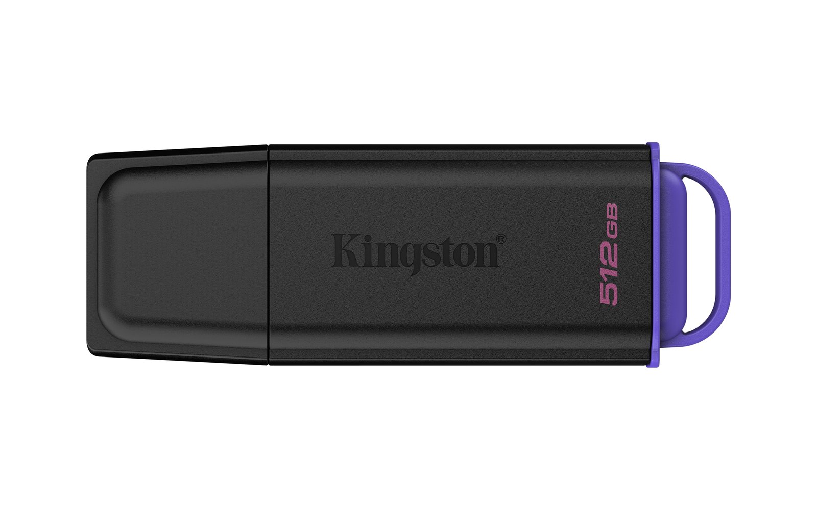 Kingston Technology DataTraveler 512GB Portable USB 3.2 Gen 1 Exodia Black/Purple DTXG2/512GB