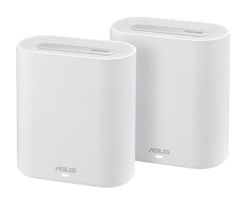 ASUS ExpertWiFi EBM68 Tri-band (2.4 GHz / 5 / Wi-Fi 6 (802.11ax) White 4 Internal EBM68W2PK