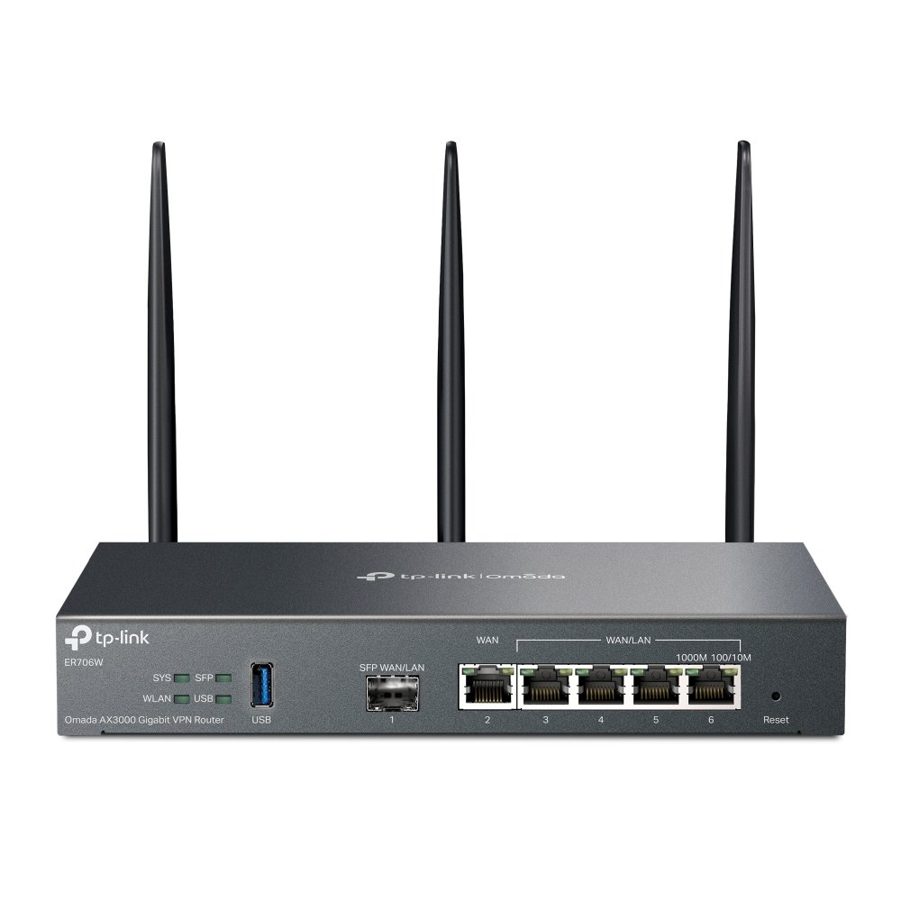 TP-Link Omada AX3000 Gigabit VPN Router ER706W
