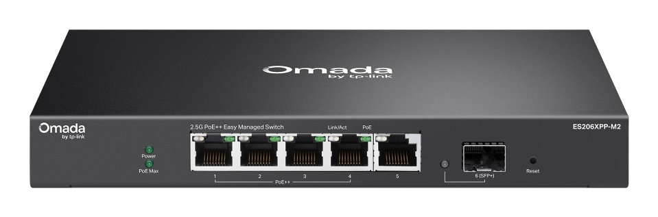 TP-Link ES206XPP-M2 network switch Managed L2 2.5G Ethernet (100/1000/2500) Power over (PoE)