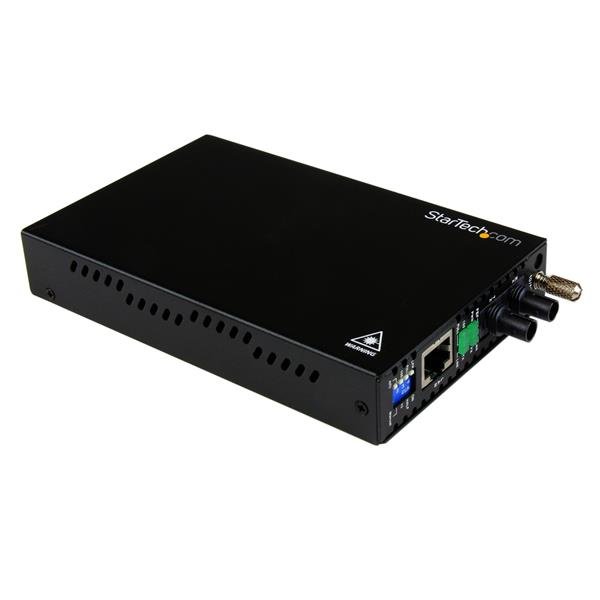 StarTech.com 10/100 Mbps Multi Mode Fiber Media Converter ST 2 km ET90110ST2