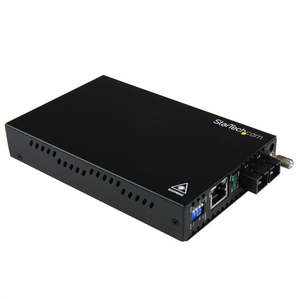 StarTech.com Gigabit Ethernet Multi Mode Fiber Media Converter SC 550m - 1000 Mbps ET91000SC2