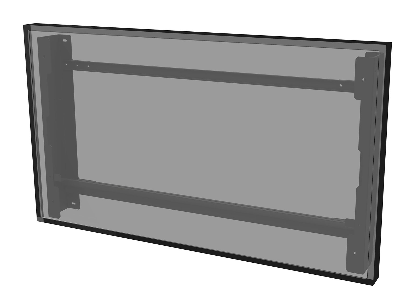 Peerless-AV Peerless - AV EWL-55XE4F signage display mount 139.7 cm (55") Black