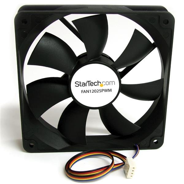 StarTech.com 120x25mm Computer Case Fan with PWM – Pulse Width Modulation Connector FAN12025PWM