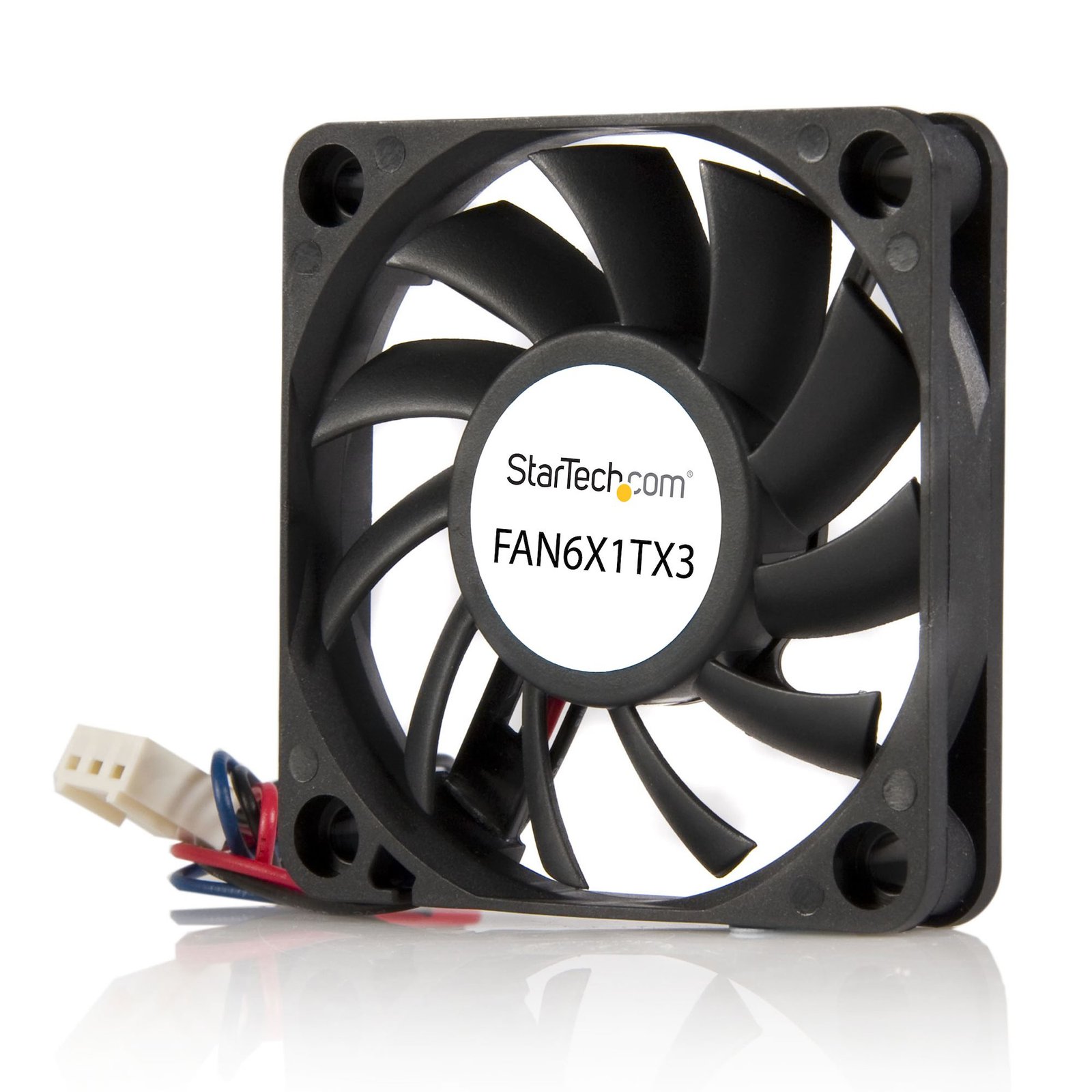 StarTech.com 60x10mm Replacement Ball Bearing Computer Case Fan w/ TX3 Connector FAN6X1TX3