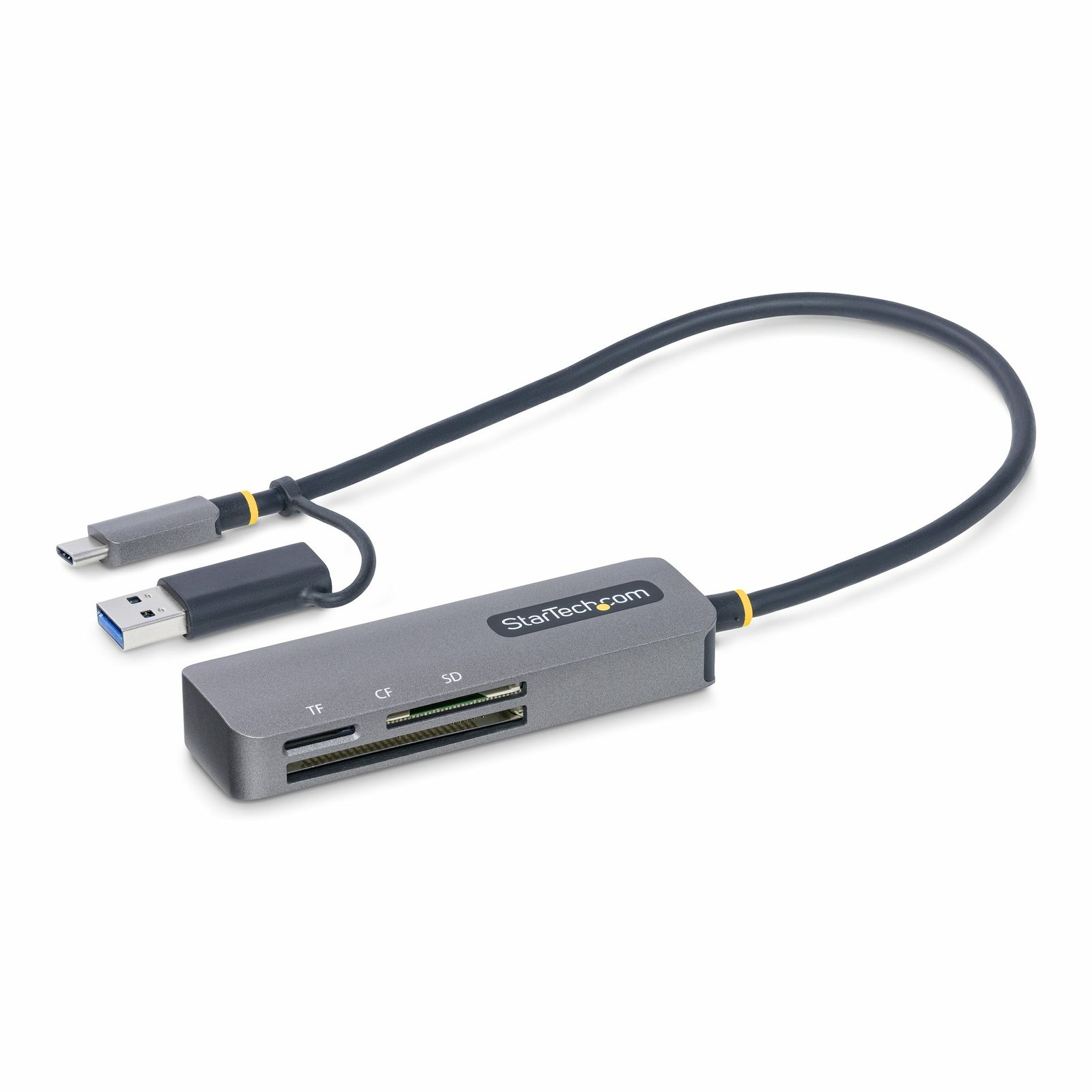 StarTech.com USB 3.0 Multi-Media Memory Card Reader, SD/microSD/CompactFlash Portable 5Gbps FCREADMICRO3V2