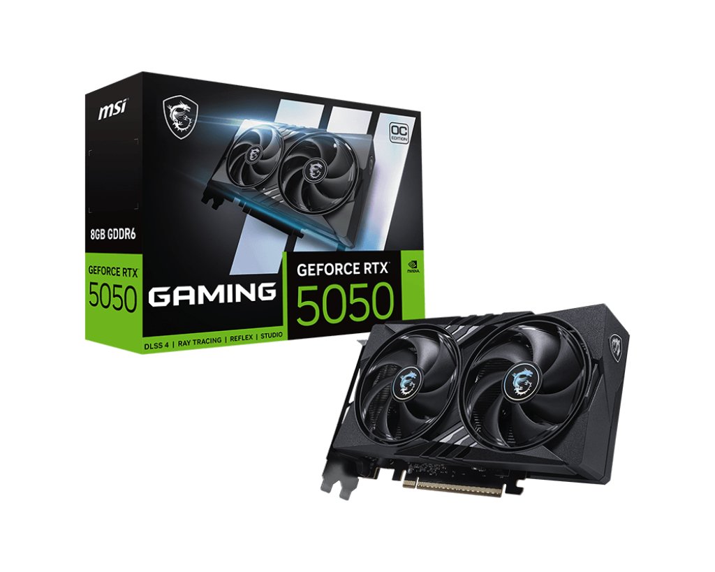 MSI GeForce RTX 5050 8G GAMING OC NVIDIA 8 GB GDDR6 G5050-8GC