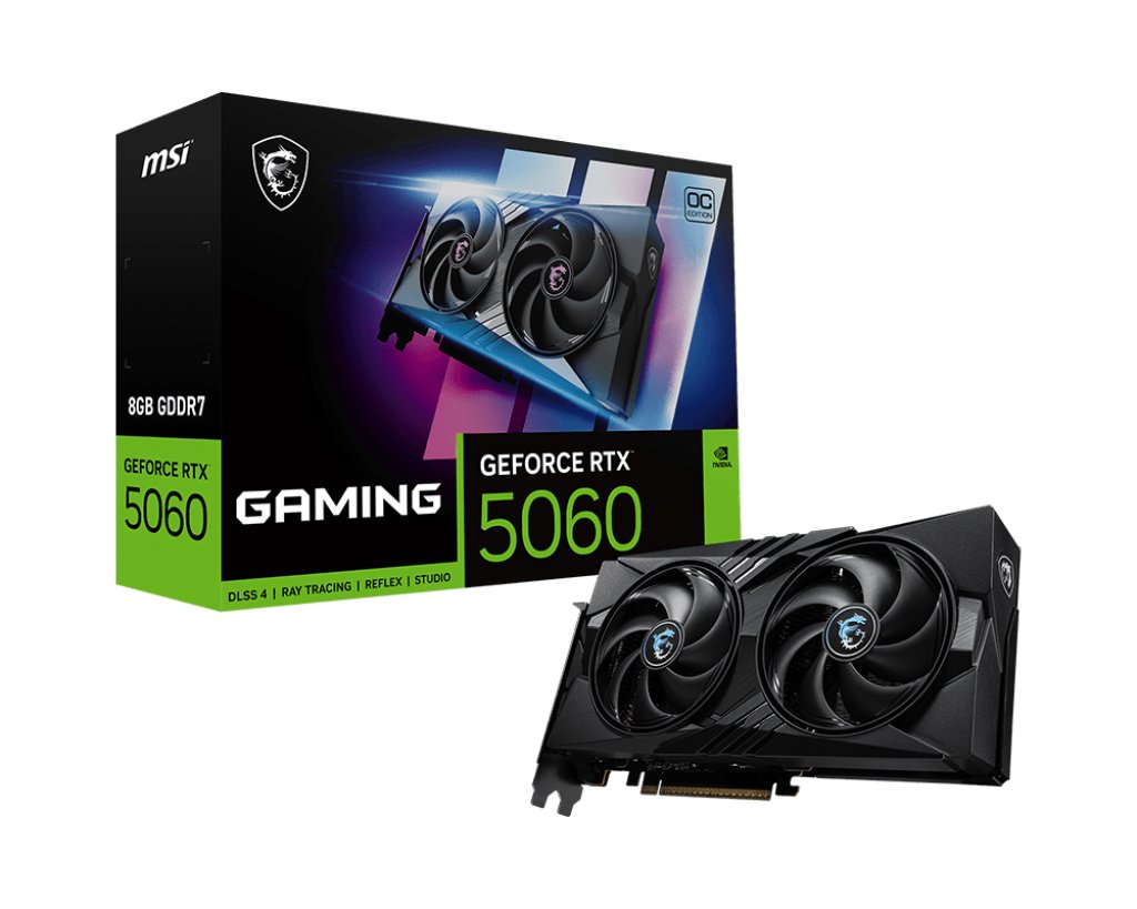 MSI GeForce RTX 5060 8G GAMING OC NVIDIA 8 GB GDDR7 G5060-8GC