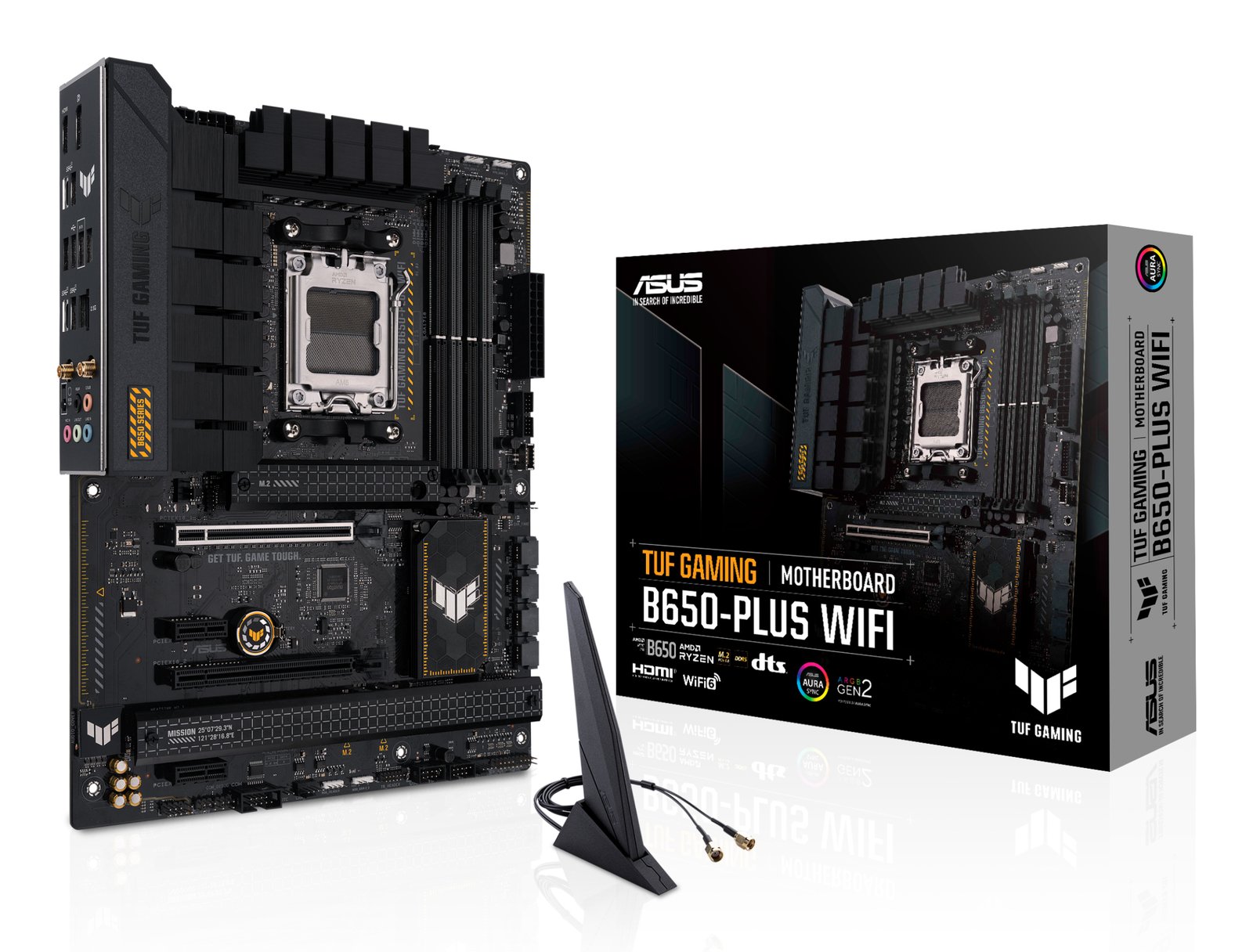 ASUS TUF GAMING B650-PLUS WIFI AMD B650 Socket AM5 ATX TUFGAMINGB650-PLUSWIFI