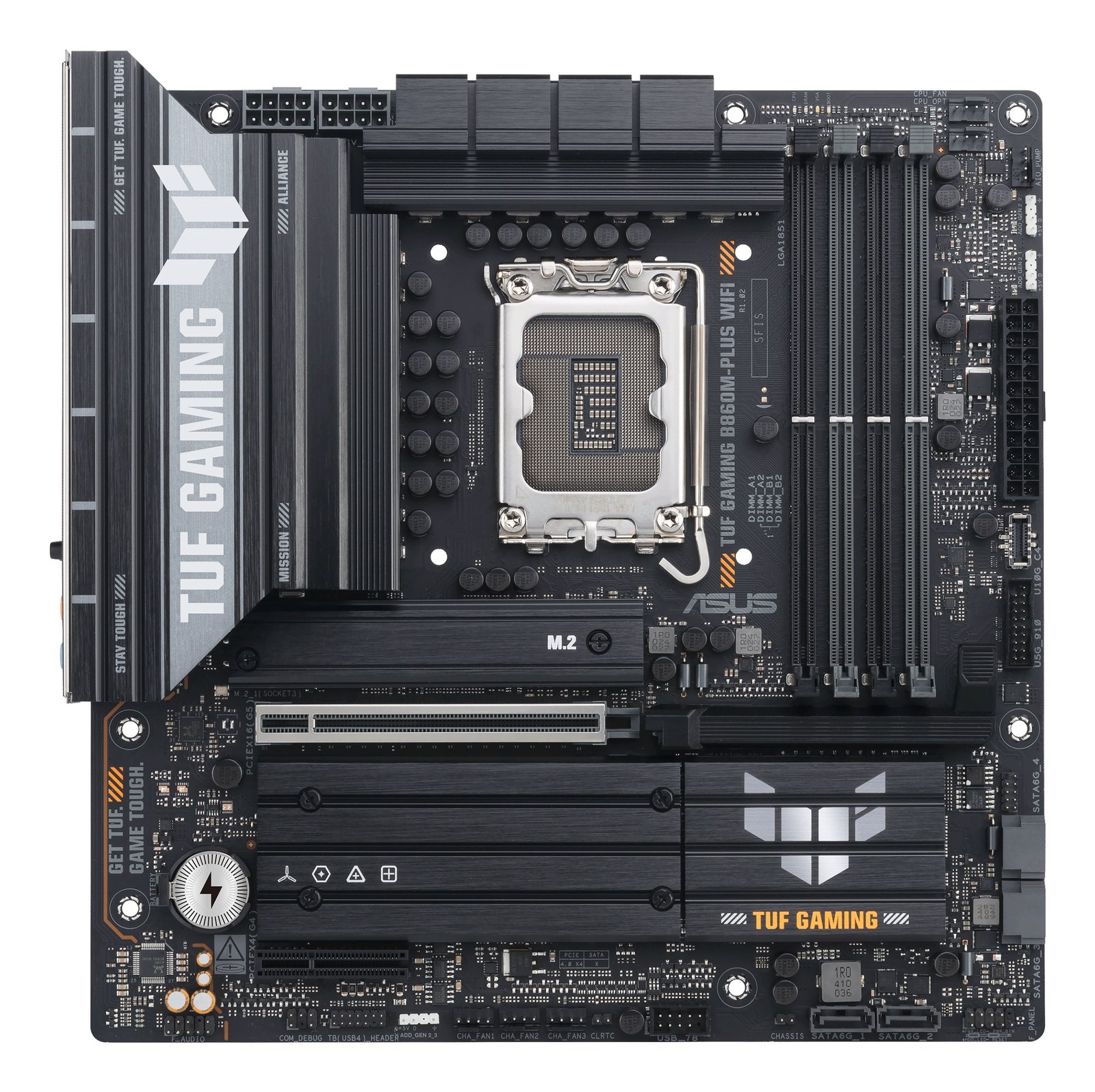 ASUS TUF GAMING B860M-PLUS WIFI Intel B860 LGA 1851 (Socket V1) micro ATX TUF GAMINGB860M-PLUSWIFI