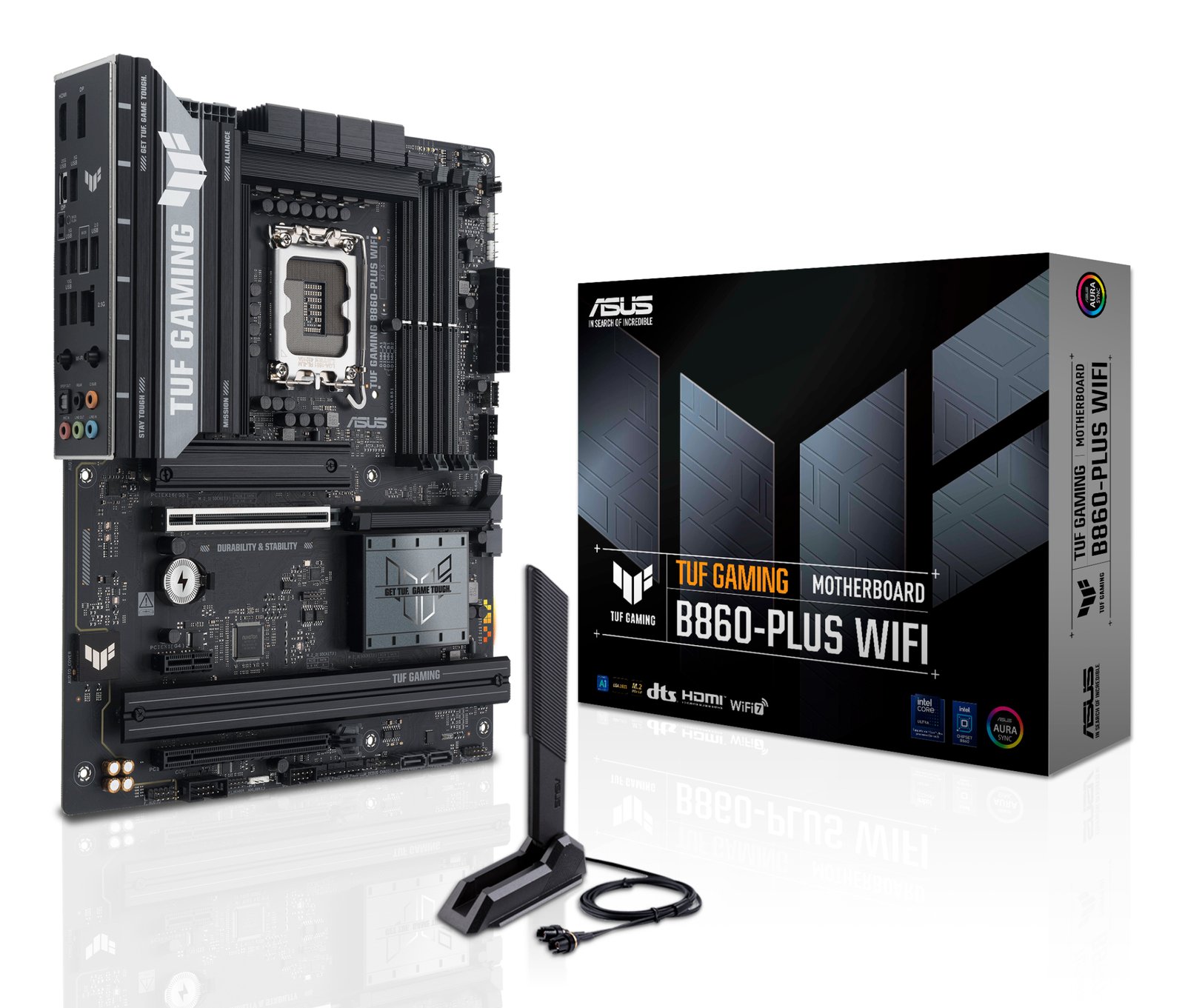ASUS TUF GAMING B860-PLUS WIFI Intel B860 LGA 1851 (Socket V1) ATX