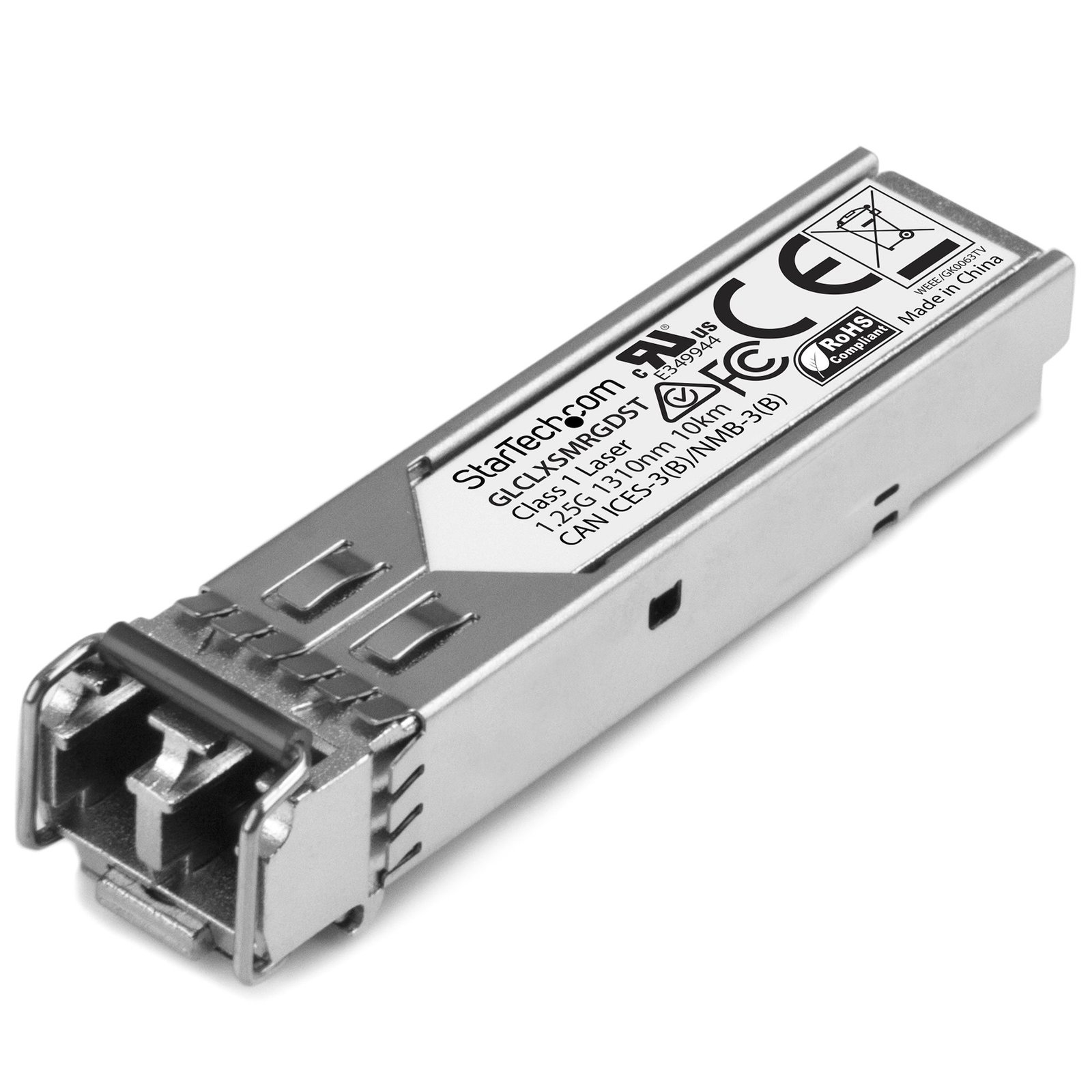 StarTech.com Cisco GLC-LX-SM-RGD Compatible SFP Module - 1000BASE-LX - 1GbE Single Mode Fiber SMF GLCLXSMRGDST