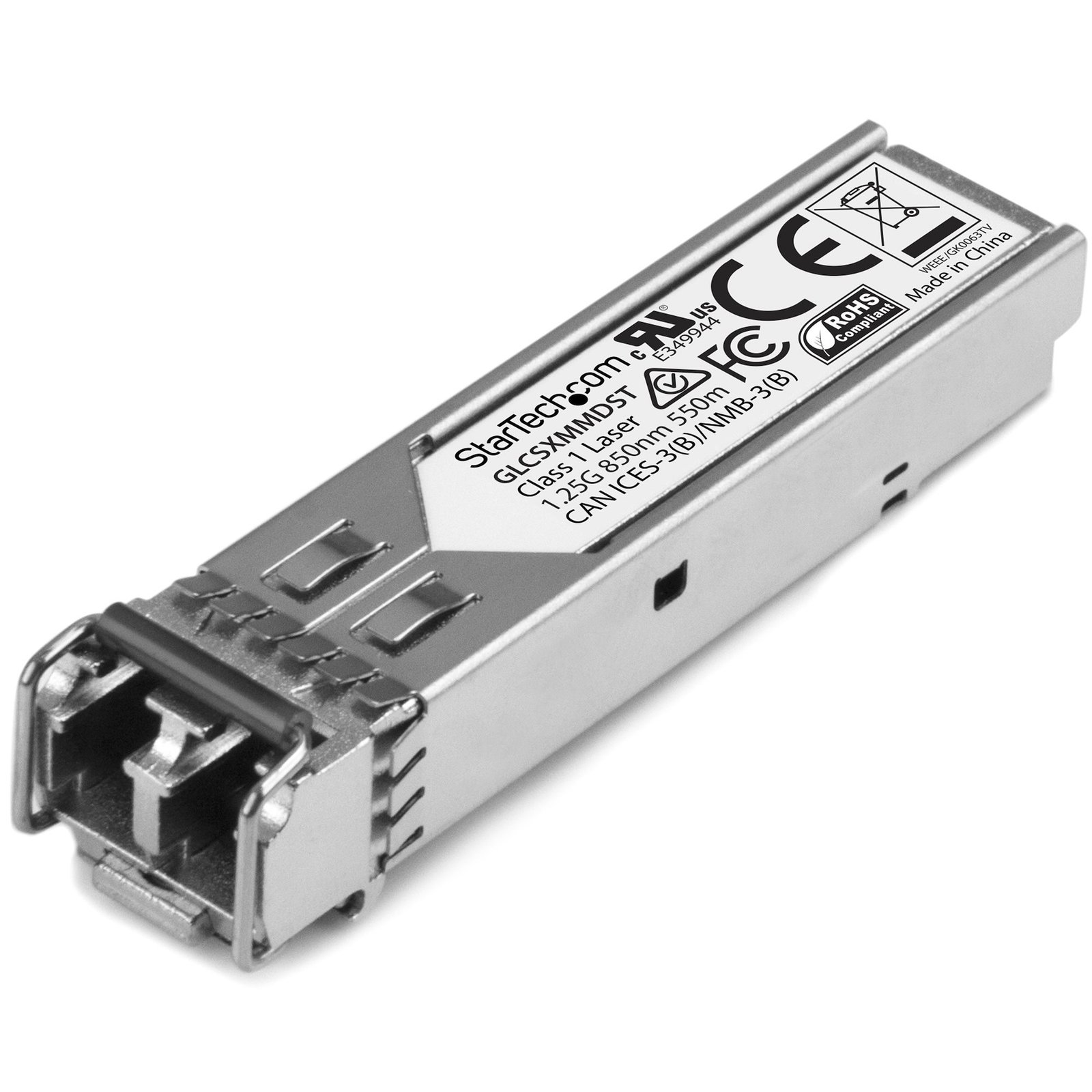 StarTech.com Cisco GLC-SX-MMD Compatible SFP Module - 1000BASE-SX - 1GbE Multimode Fiber MMF Optic GLCSXMMDST