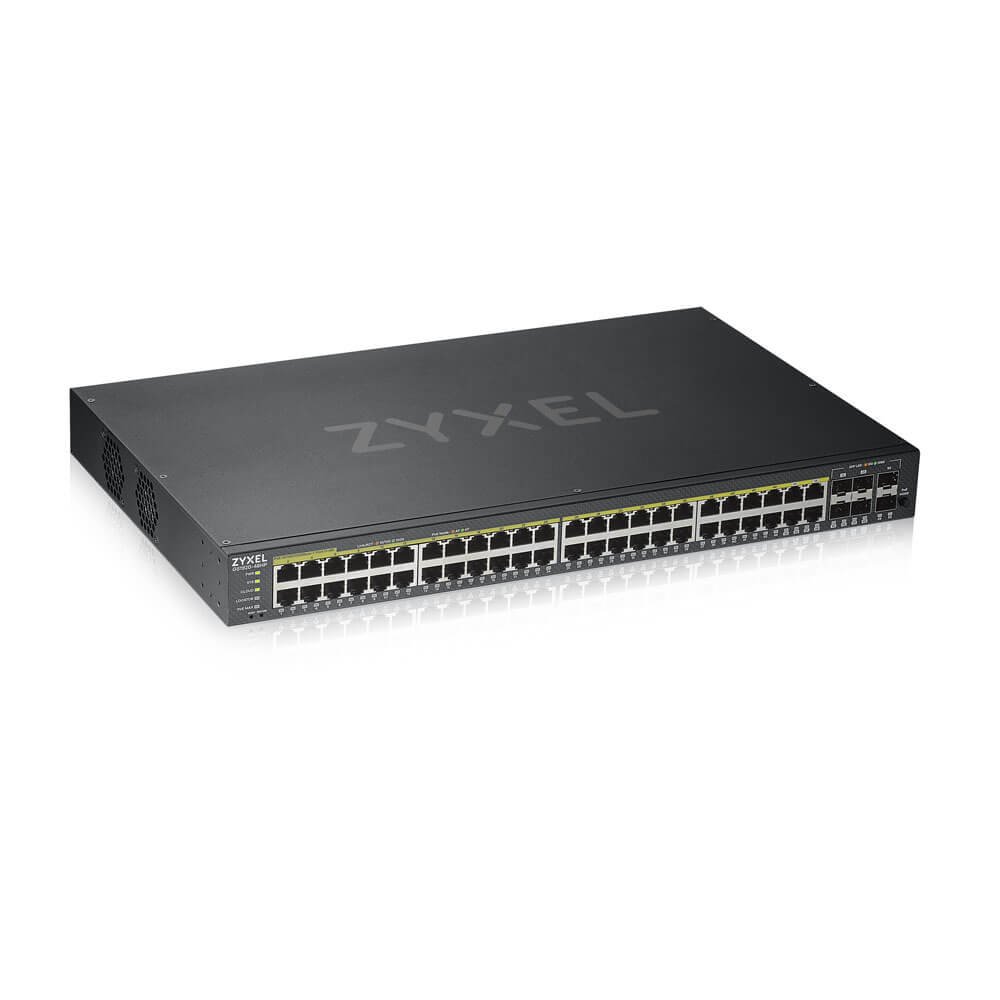 ZyXEL Communications GS1920-48HPV2 network switch Managed Gigabit Ethernet (10/100/1000) Power over