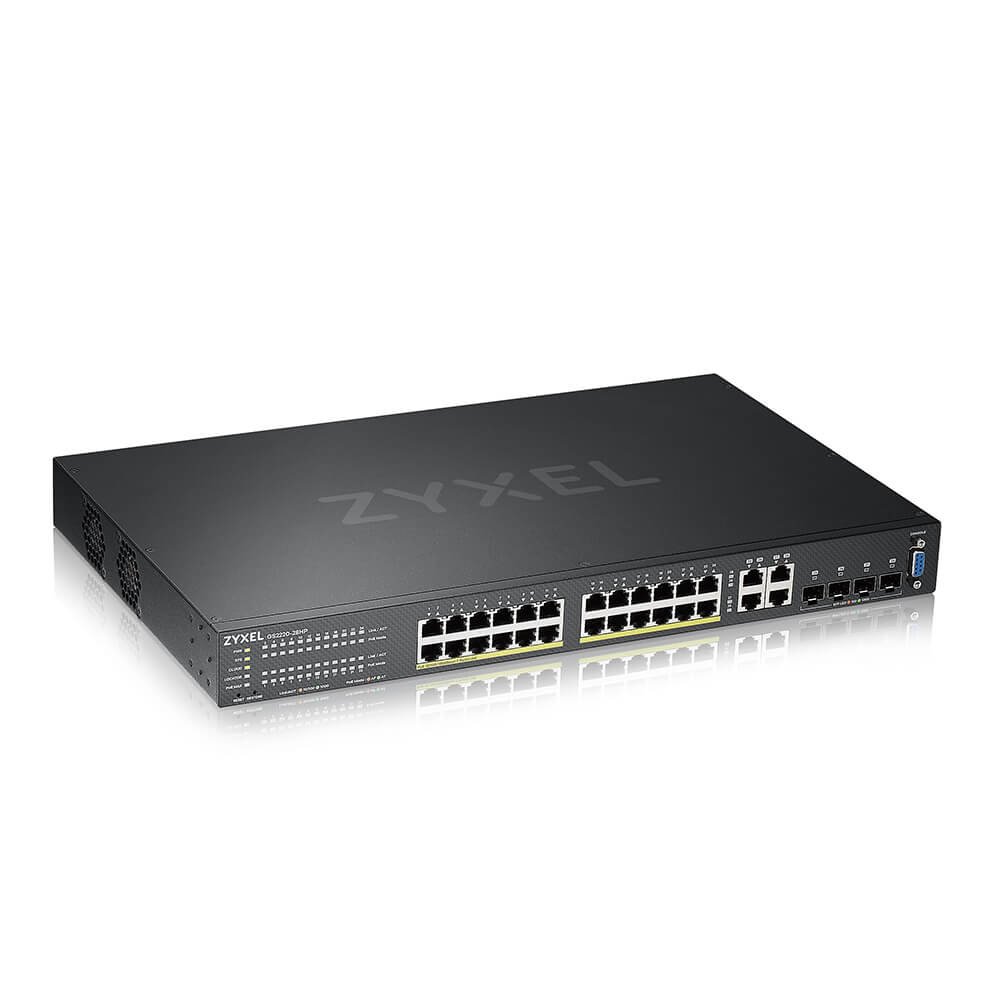 ZyXEL Communications GS2220-28HP-EU0101F network switch Managed L2 Gigabit Ethernet (10/100/1000)