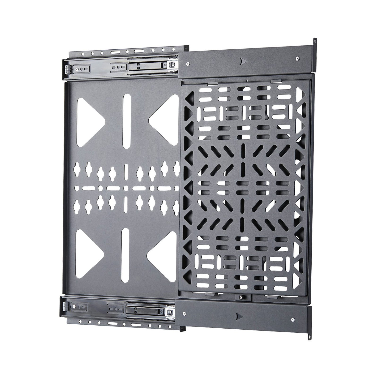 StarTech.com Slide-Out AV Component Storage Panel, Cable Box and Accessories Mounting, 22lb (10kg) 1S-AV-WALL-MOUNT