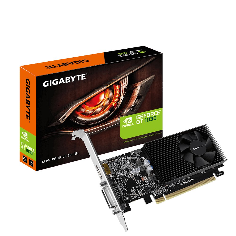 Gigabyte Technology GV-N1030D4-2GL graphics card NVIDIA GeForce GT 1030 2 GB GDDR4