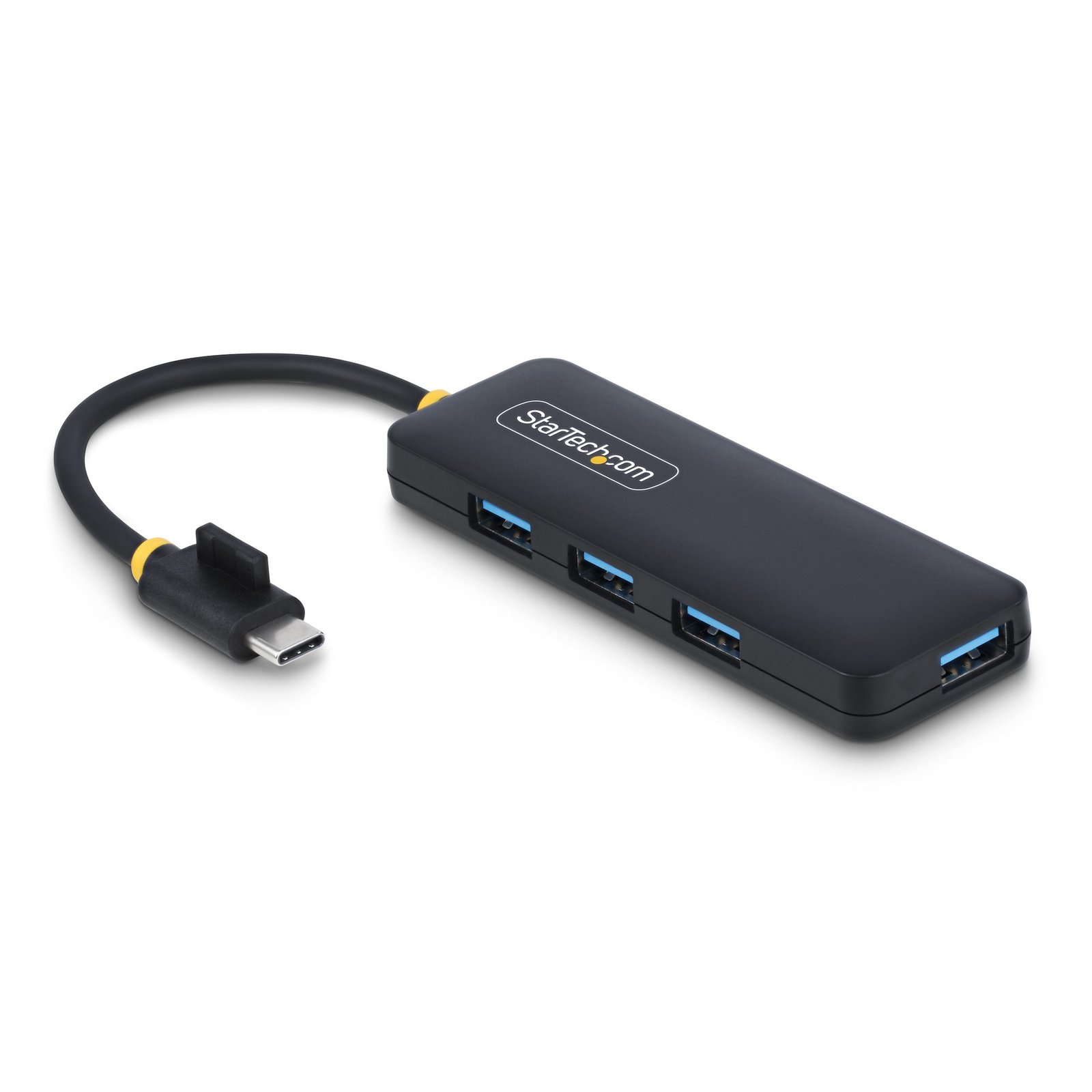 StarTech.com 4-Port USB-C Hub, 5Gbps, to 4x USB-A, Bus Powered, Small Travel Mini Multi-Port USB H5C4A-USB-HUB