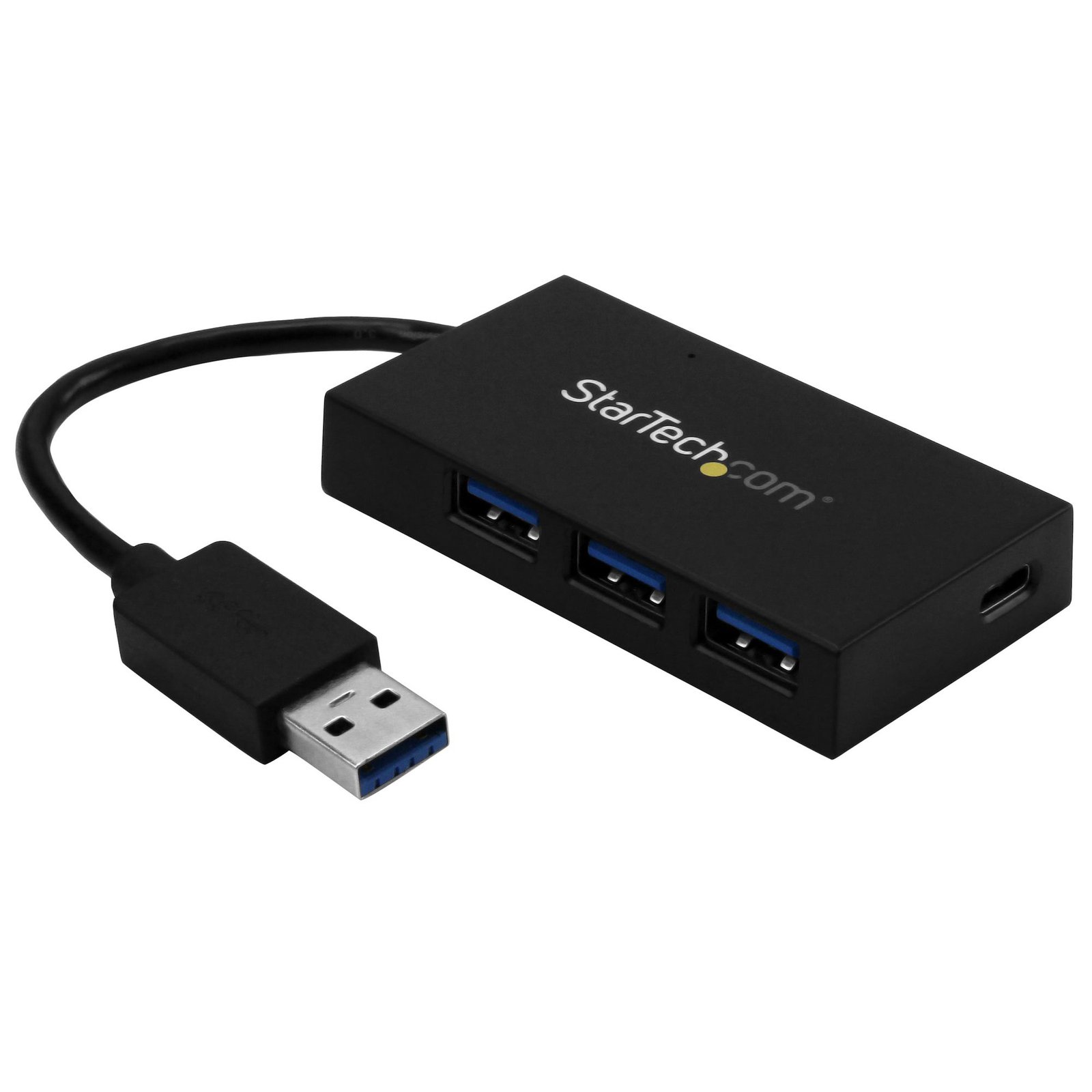 StarTech.com 4 Port USB 3.0 Hub - Type-A with 1x USB-C & 3x USB-A Ports (SuperSpeed 5Gbps) - Bus HB30A3A1CFB