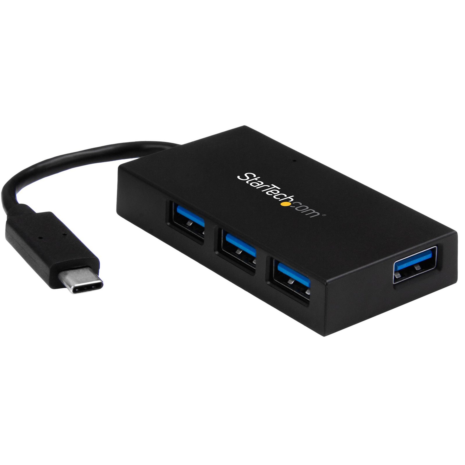 StarTech.com 4 Port USB C Hub - Type-C w/ 4x USB-A Ports 3.0/3.1 Gen 1 SuperSpeed 5Gbps) - Bus or HB30C4AFS