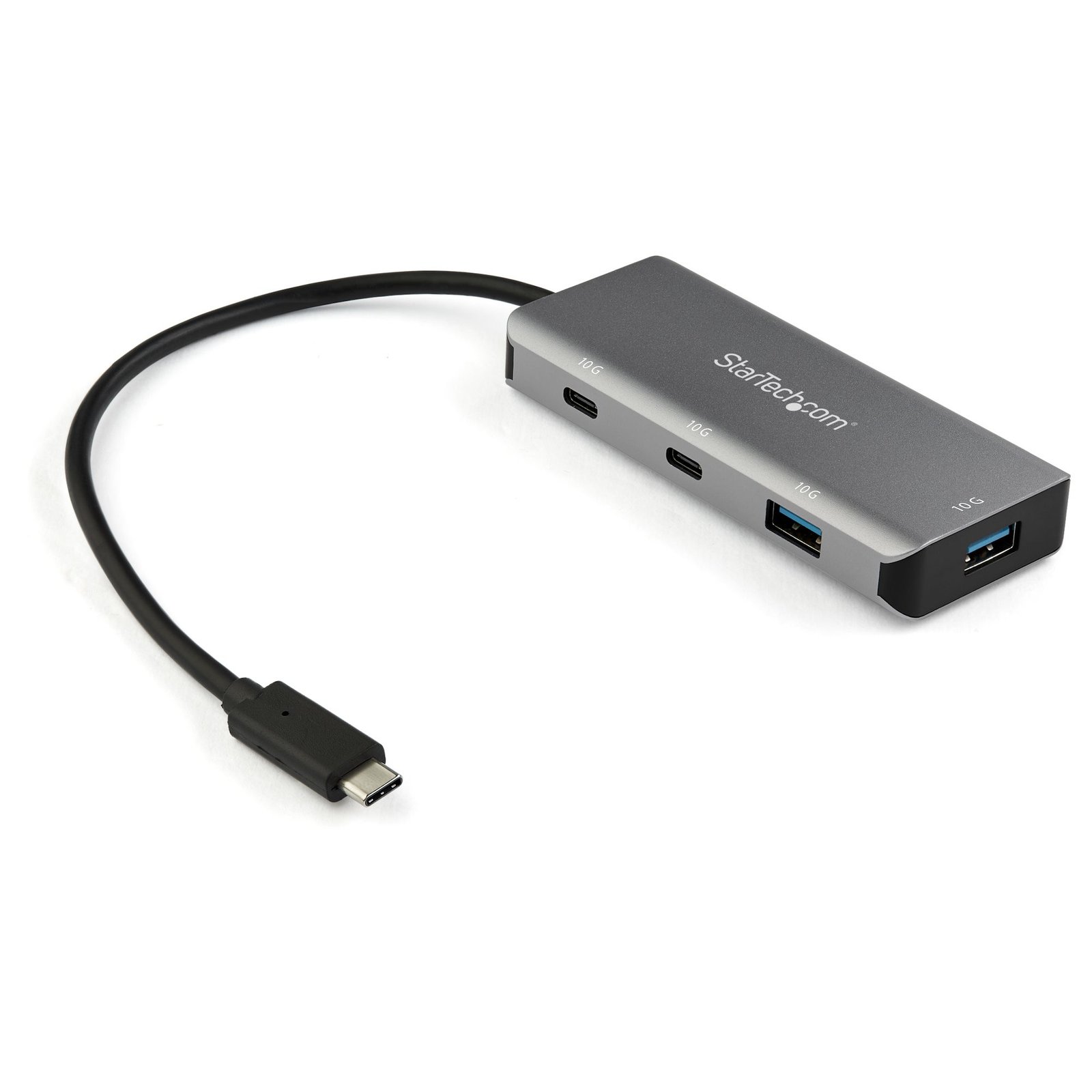 StarTech.com 4 Port USB C Hub w/ 2x A & - SuperSpeed 10Gbps Type-C 3.2 Gen 2 - Bus Powered - HB31C2A2CB