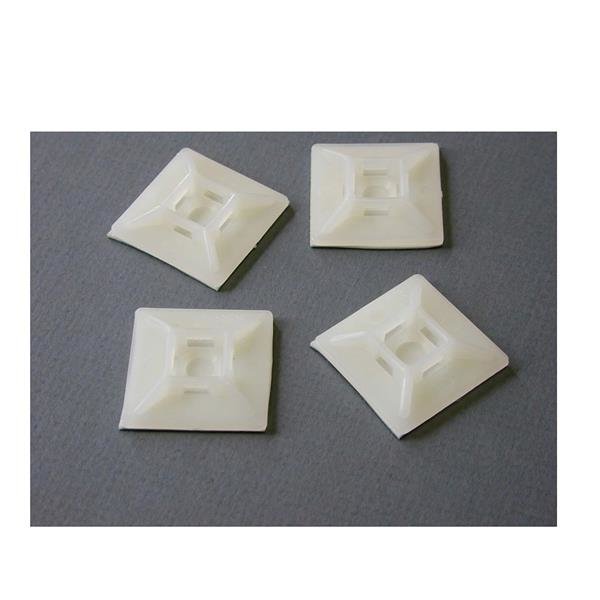 StarTech.com Self-adhesive Nylon Cable Tie Mounts - Pkg of 100 - TAA HC102