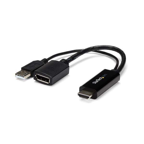 StarTech.com HDMI to DisplayPort Adapter - 4K 30Hz HD2DP
