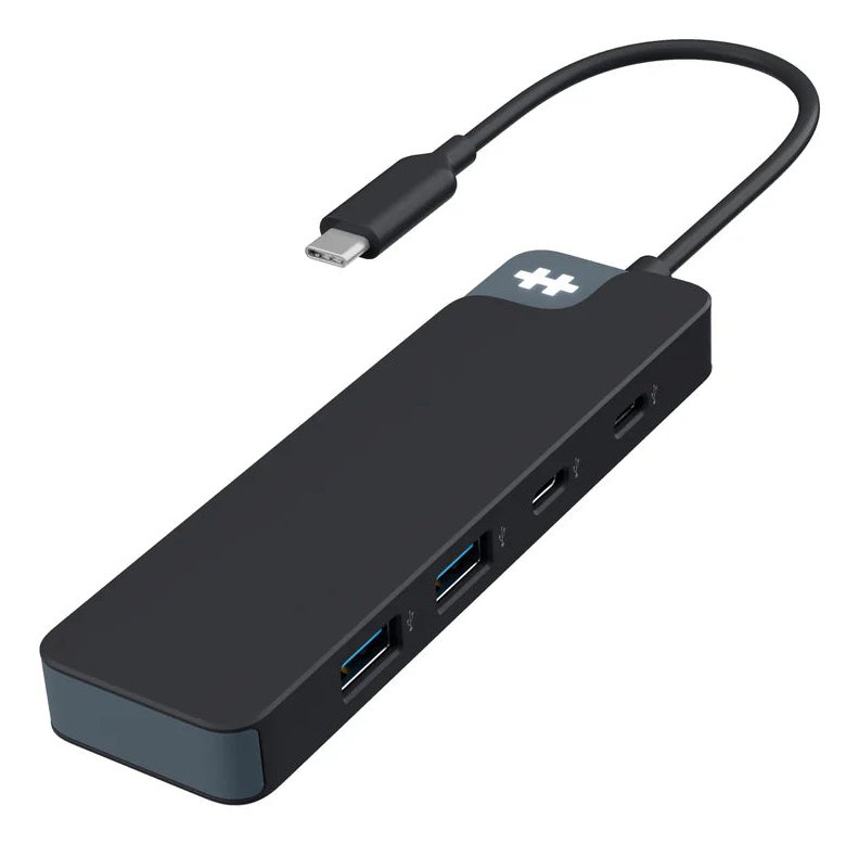 Targus HyperDrive Flex 4 Port USB-C Combo Hub USB 2.0 Type-C 5000 Mbit/s Black HD5200BKGL