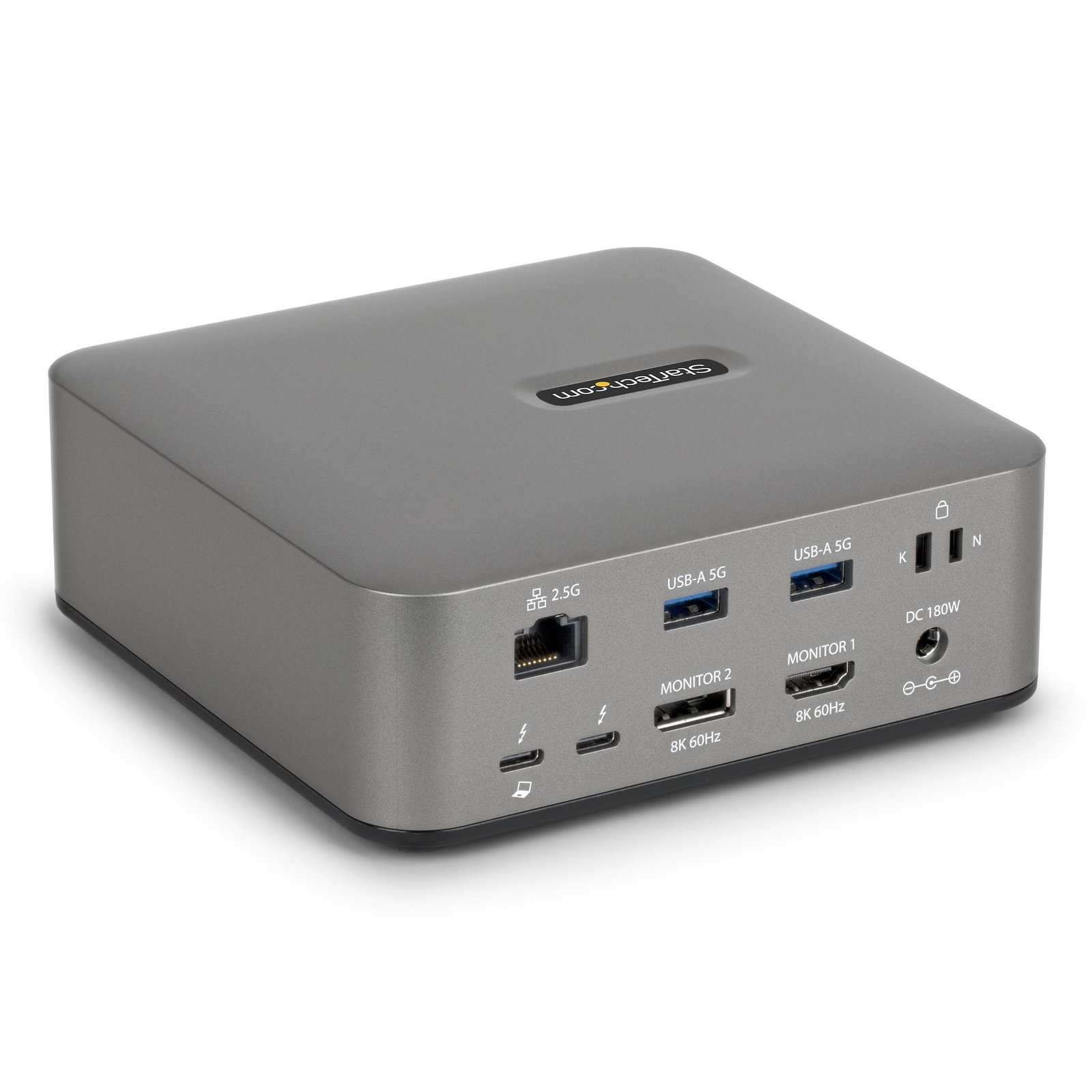 StarTech.com Thunderbolt 5 Universal Docking Station, Multi-Display Hub, 8K 60Hz or 4K 144Hz, 215N-TB5USB4DOCK