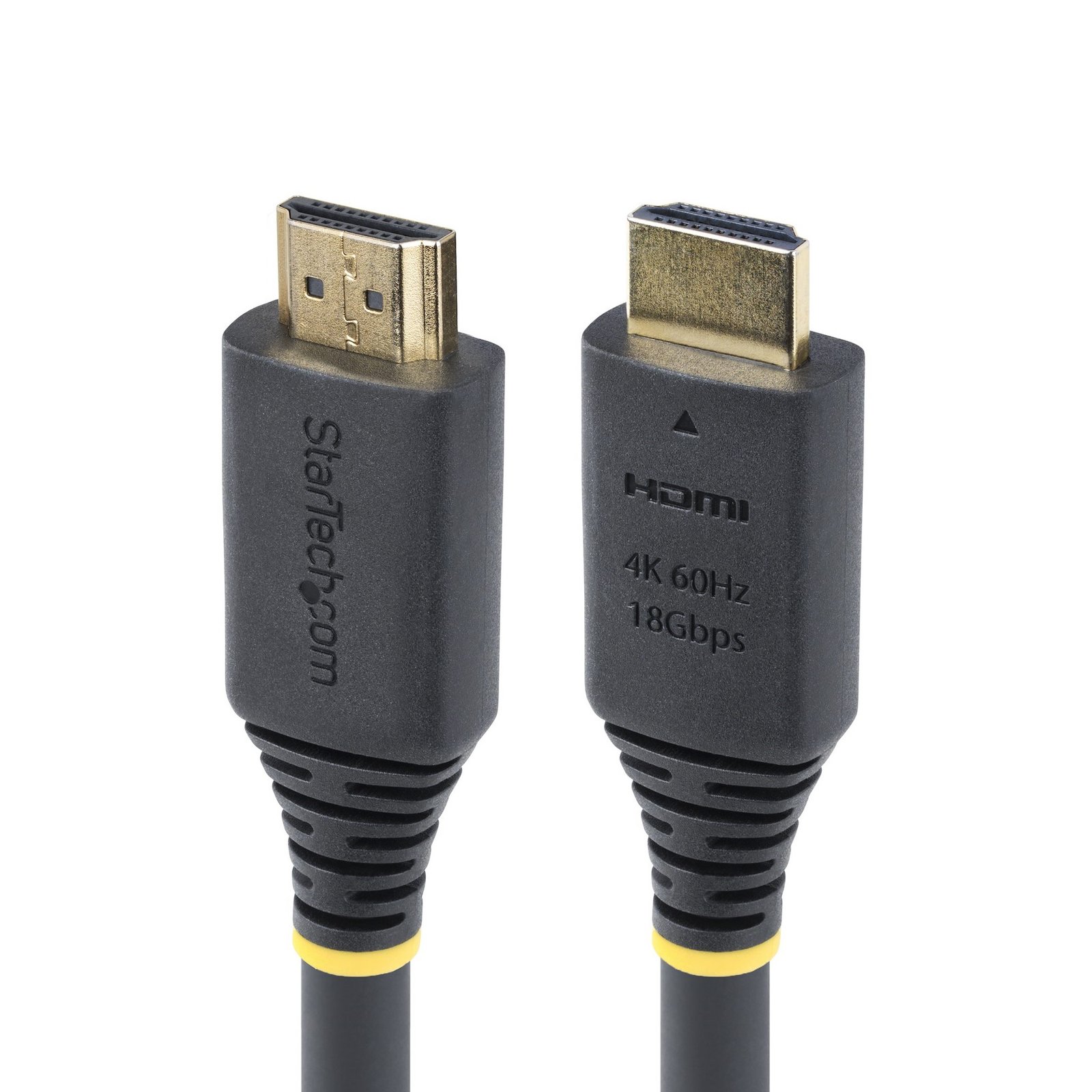 StarTech.com 5m (16.4ft) Premium Certified High Speed HDMI Cable, 4K 60Hz/1440p 144Hz, HDR10/HDCP HDMI2-CABLE-4K60-5M