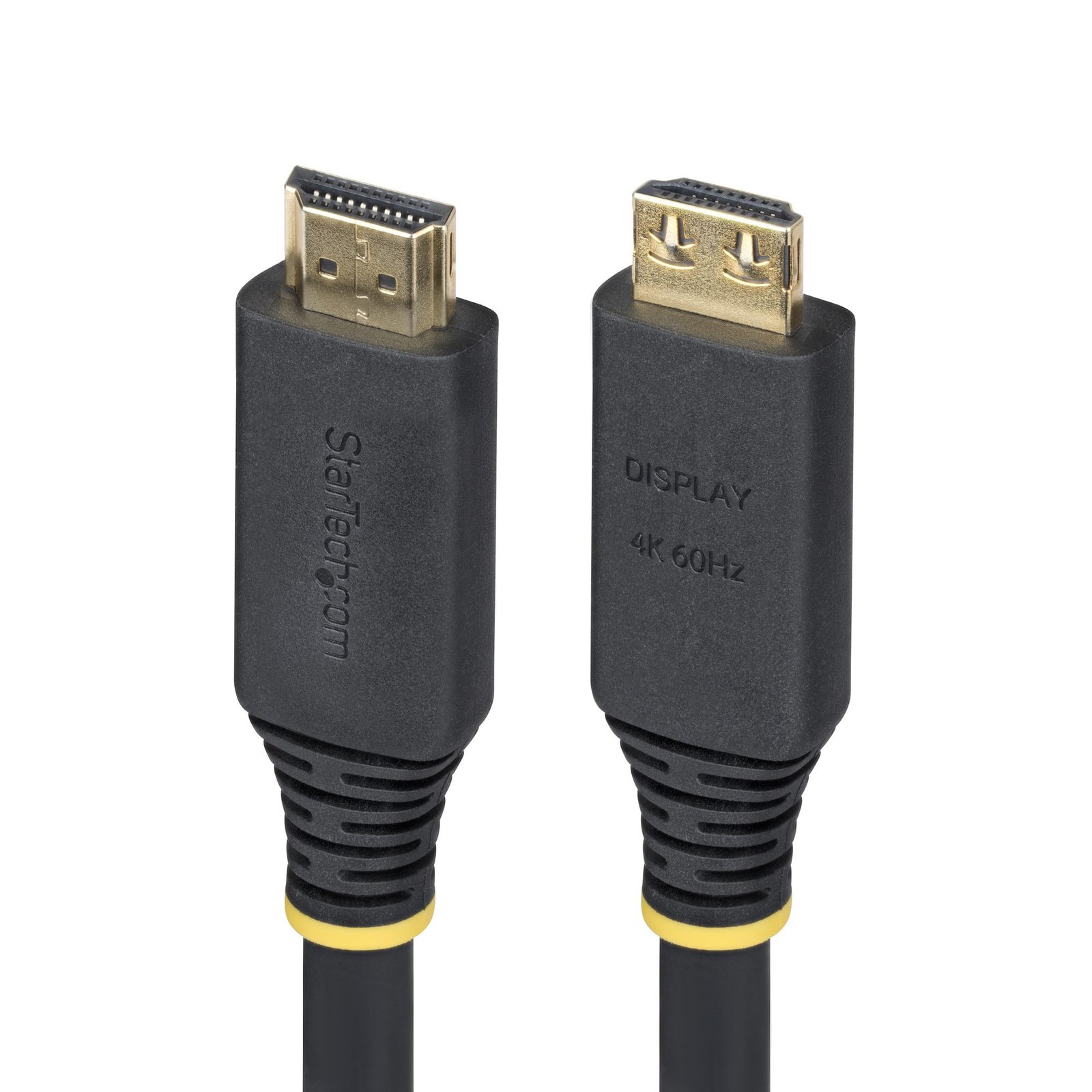 StarTech.com 50ft (15.2m) Active High Speed HDMI Cable with Gripping Connectors, 4K 60Hz/1440p HDMI2-CABLE-GRIP-50F