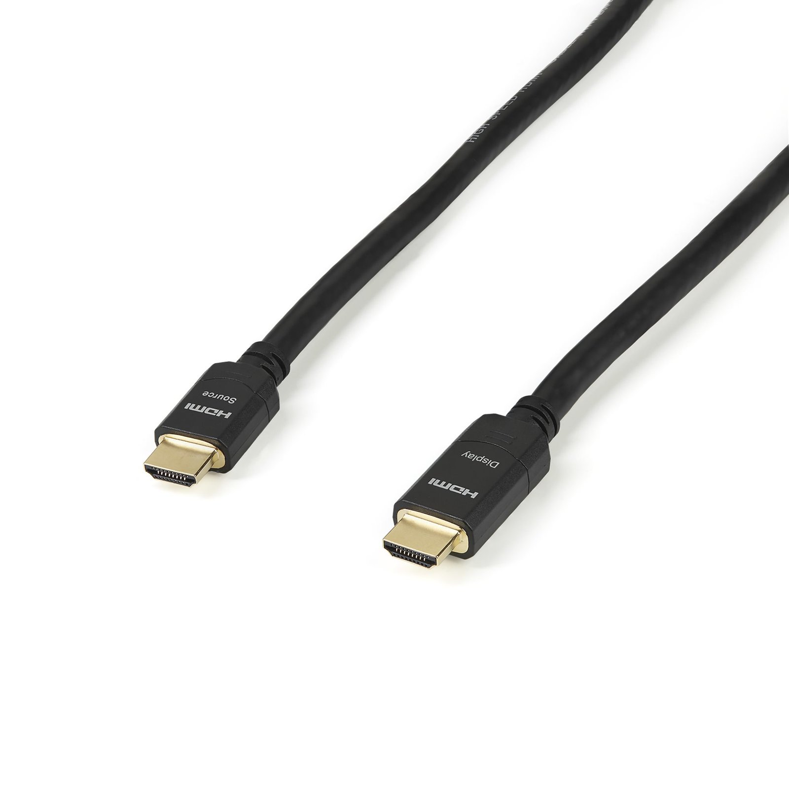 StarTech.com 100ft (30m) Active High Speed HDMI Cable, 4K 30Hz / 1080p 120Hz, HDCP 1.4/ARC, Gold HDMM30MA