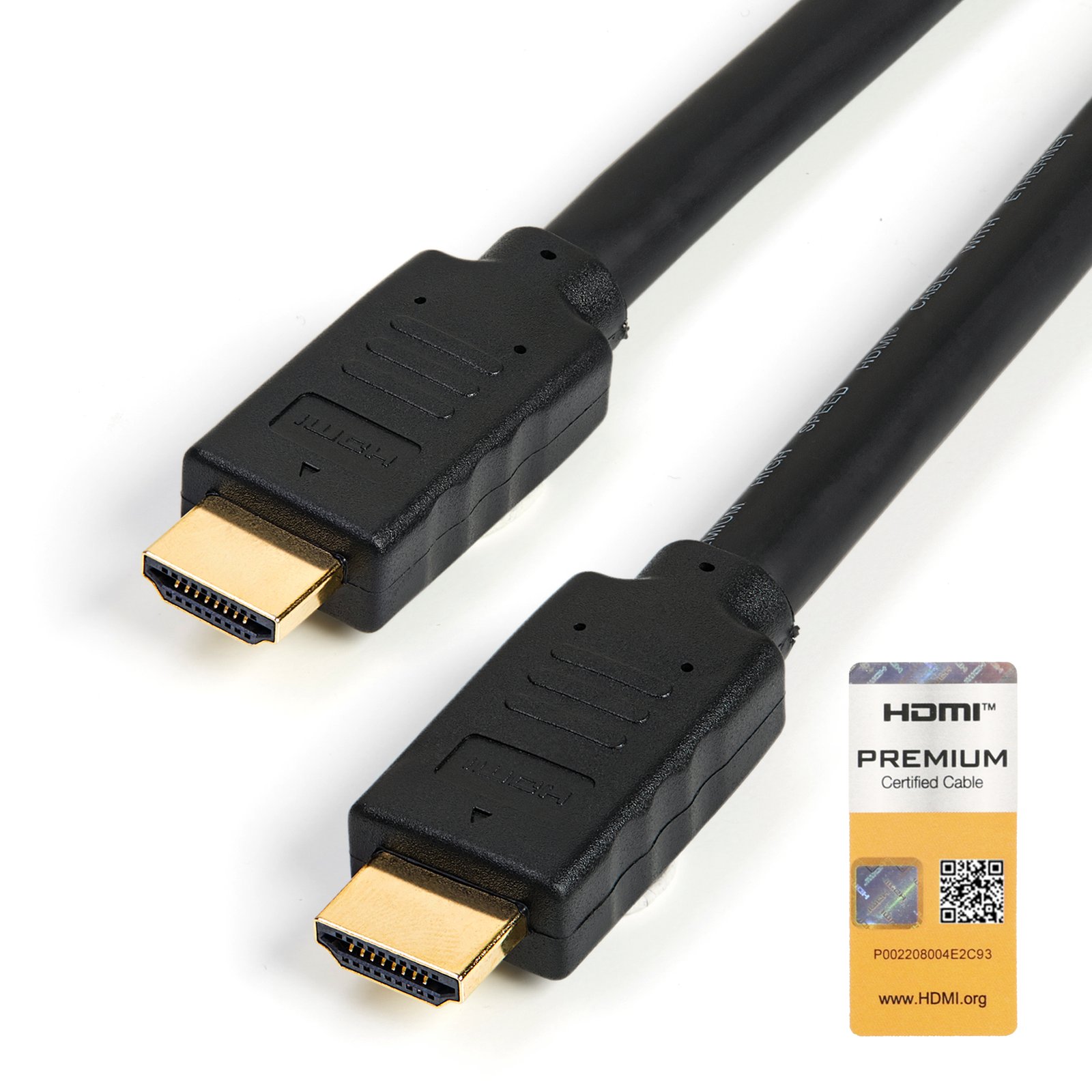 StarTech.com 23ft (7m) Premium Certified HDMI 2.0 Cable with Ethernet - High Speed Ultra HD 4K 60Hz HDMM7MP