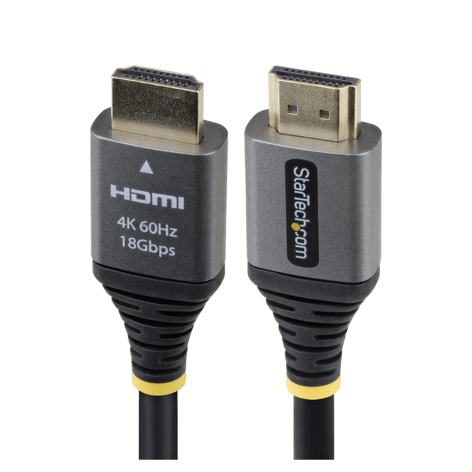 StarTech.com 12ft (3.6m) Premium Certified High Speed HDMI Cable, 4K 60Hz/1440p 144Hz, 2.0 with HDMMV12F
