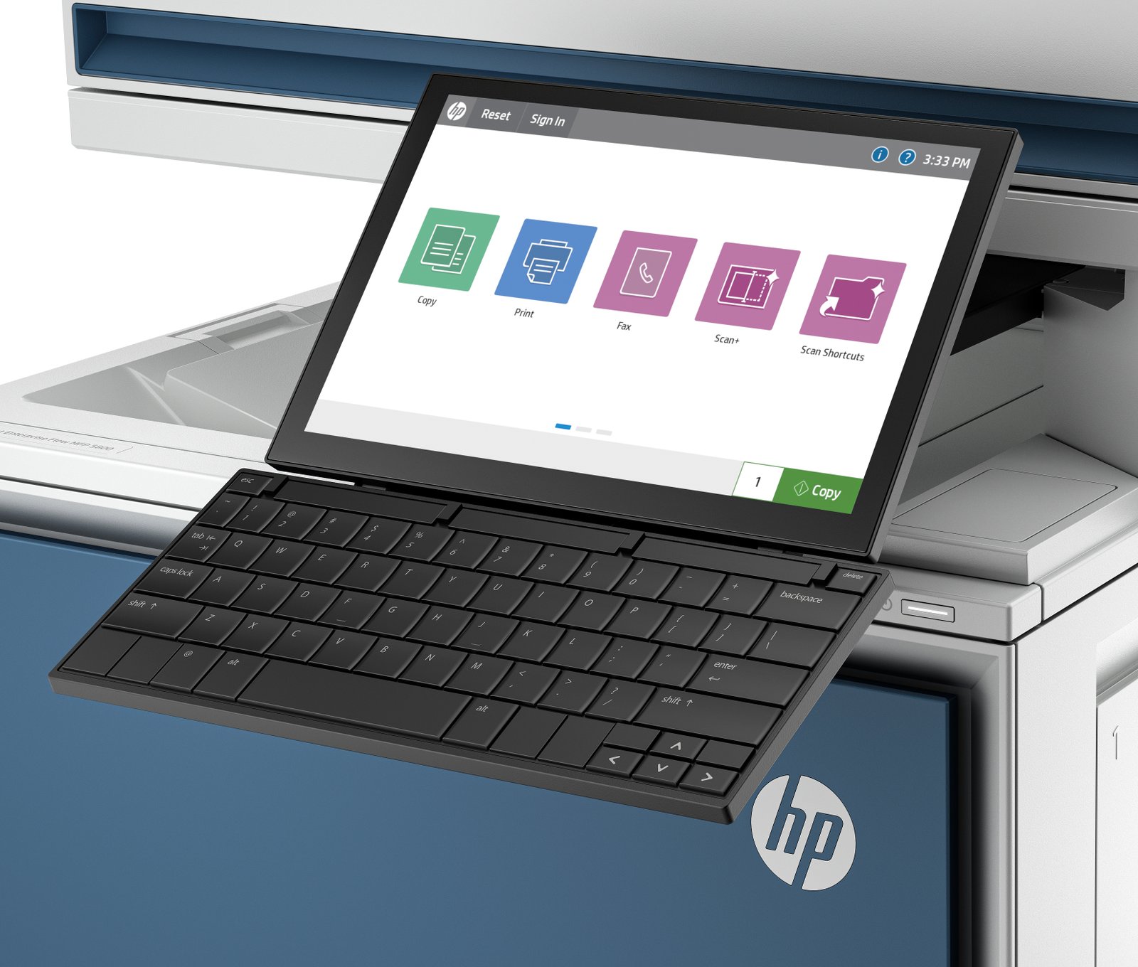 HP LaserJet Workflow Keyboard 1M0Q2A