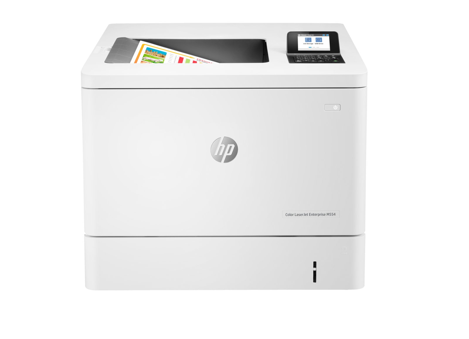 HP Color LaserJet Enterprise M554dn Printer, Ethernet Only; Duplex 7ZU81A#BGJ