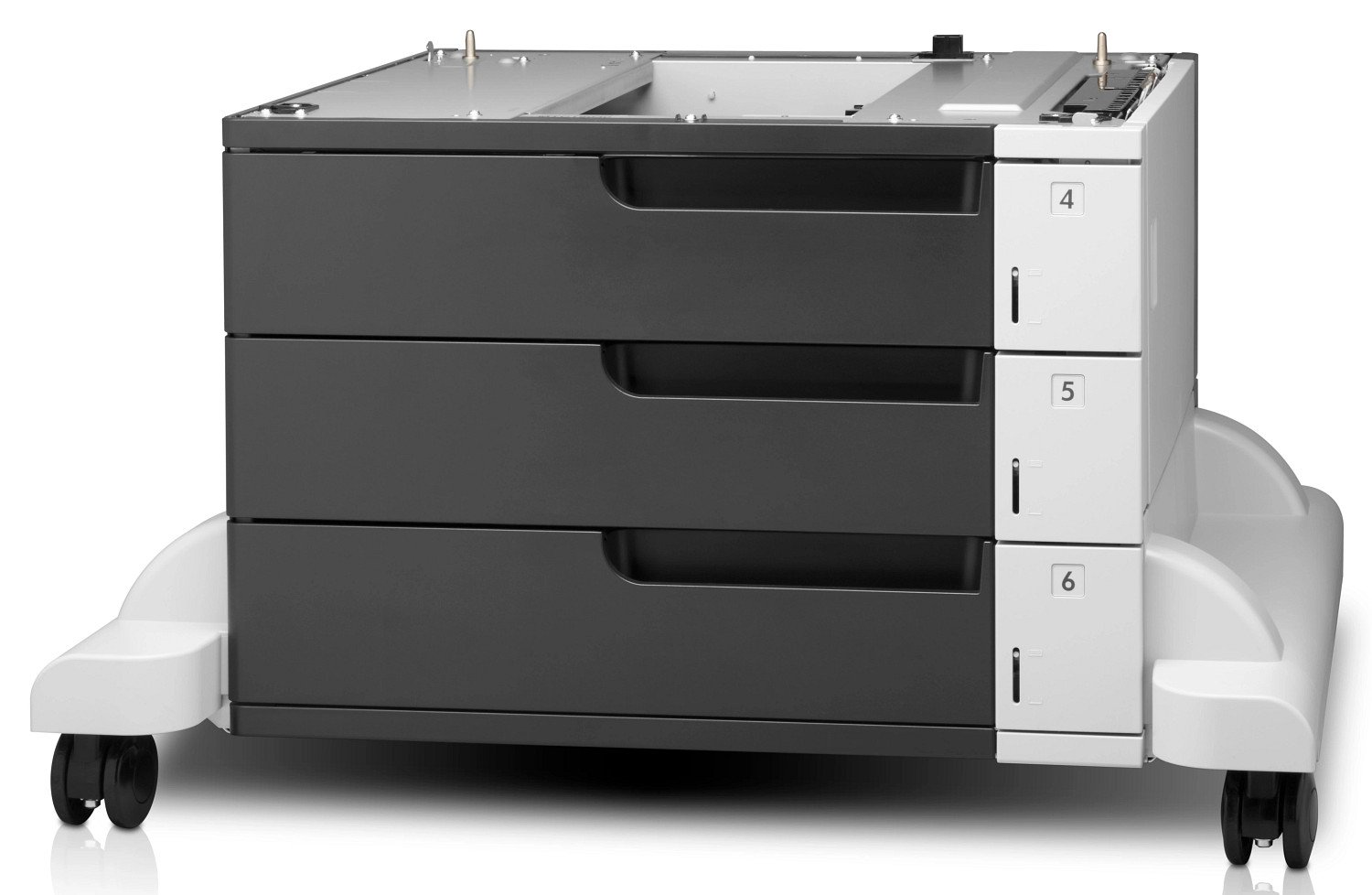 HP LaserJet 3x500-sheet Feeder and Stand CF242A