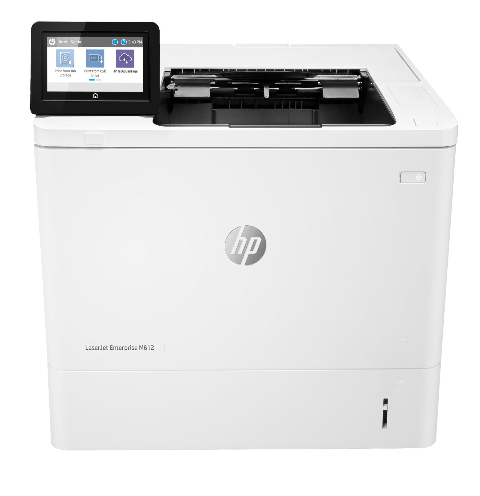 HP LaserJet Enterprise M612dn Black and white Printer, Ethernet Only; Duplex 7PS86A#BGJ