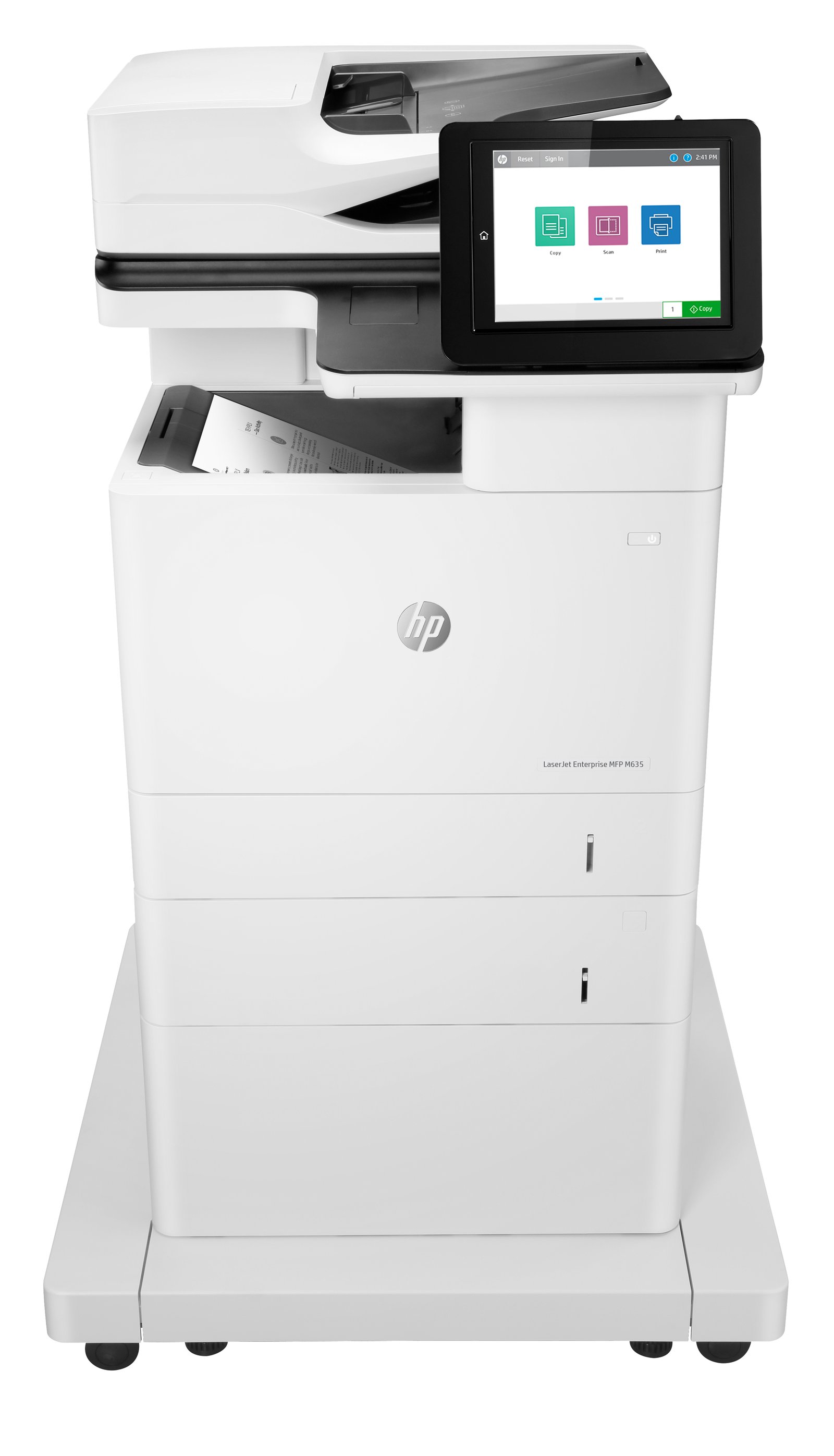HP LaserJet Enterprise M635fht Multifunction Black and white Printer, Ethernet Only; Copier, 7PS98A#BGJ