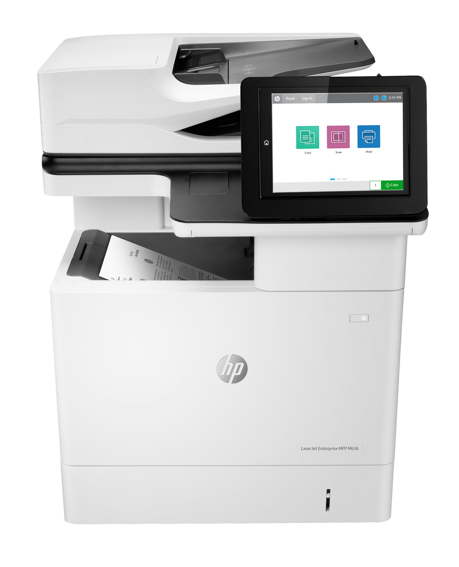 HP LaserJet Enterprise M636fh Multifunction Black and white Printer, Ethernet Only; Copier, Scanner 7PT00A#BGJ