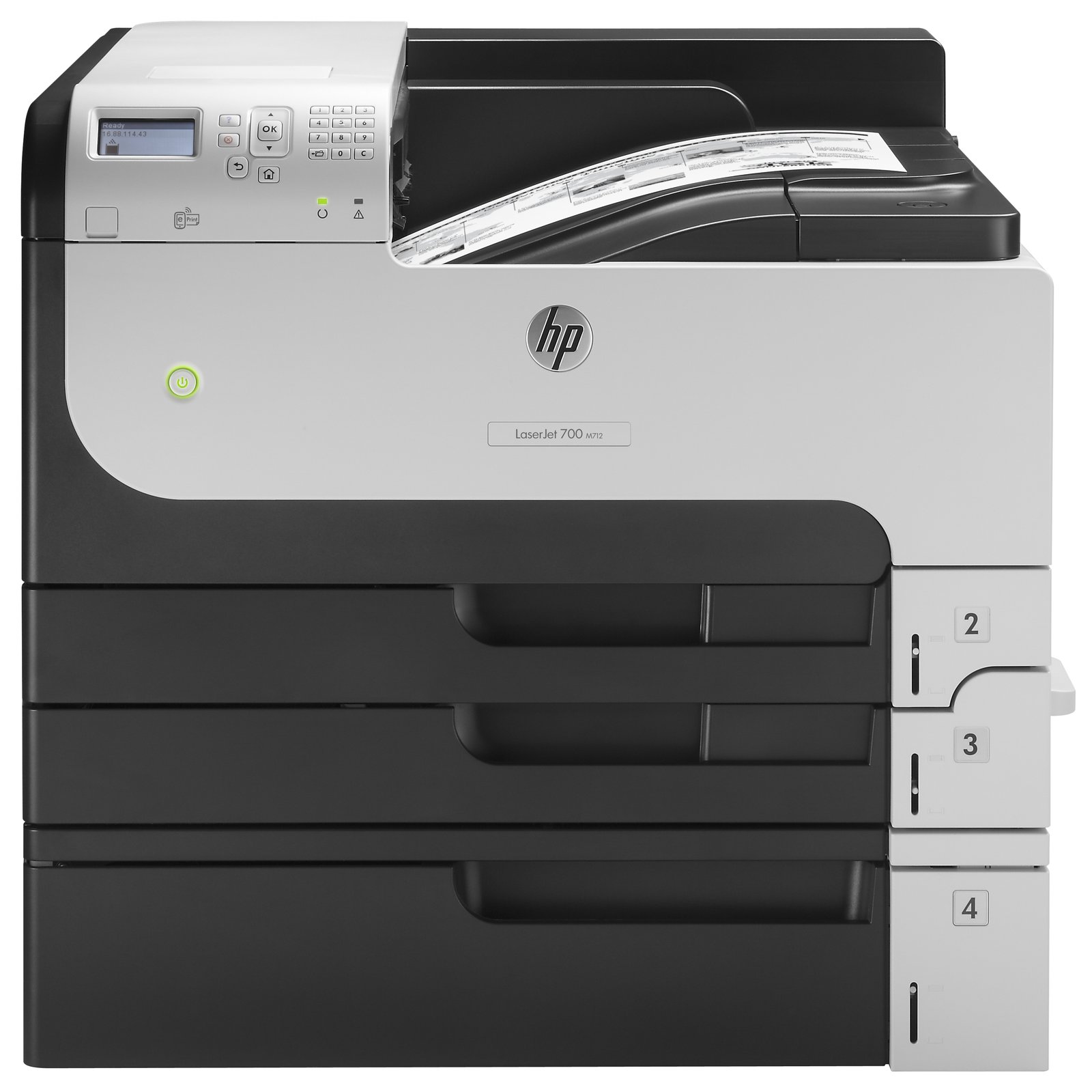 HP LaserJet Enterprise 700 M712xh Black and white Printer, Ethernet Only; Duplex CF238A#BGJ