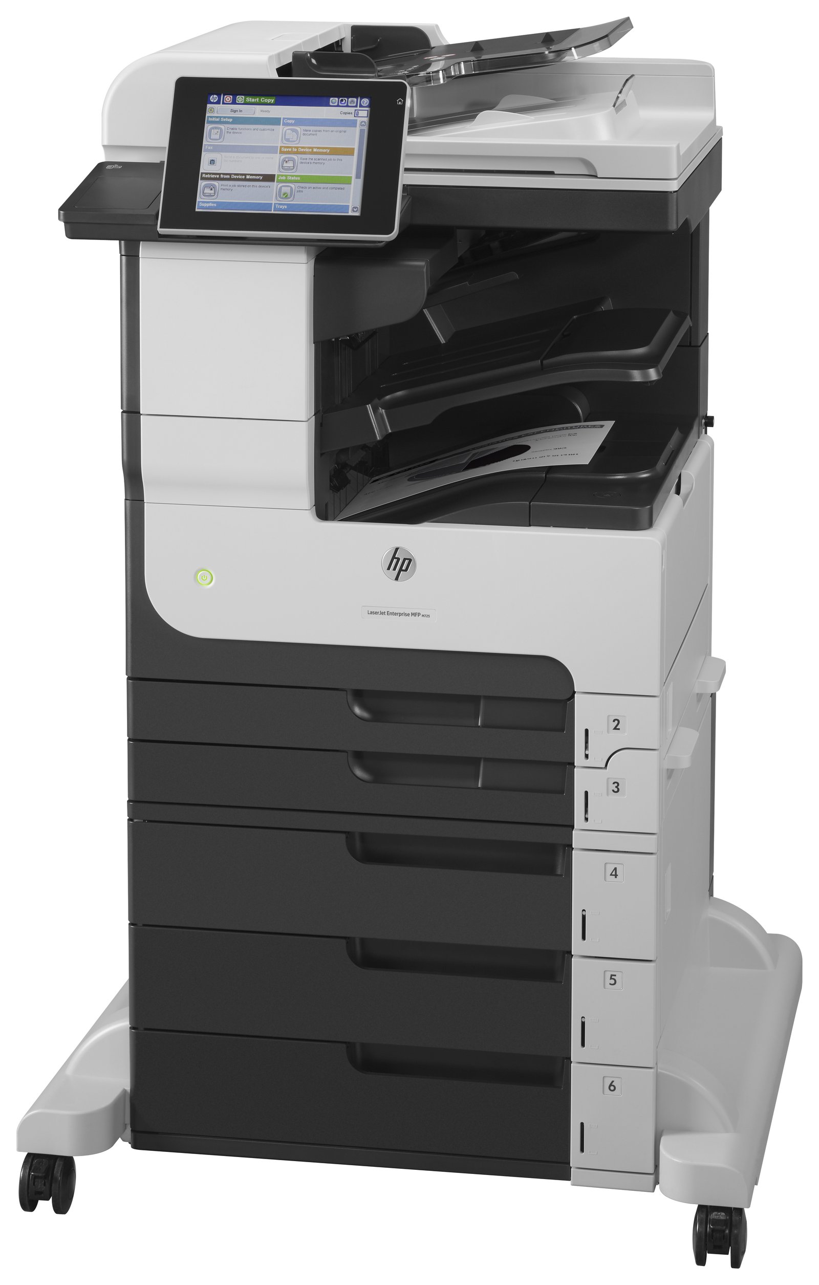 HP LaserJet Enterprise 700 M725z Multifunction Black and white Printer, Ethernet Only; Copier, CF068A#BGJ