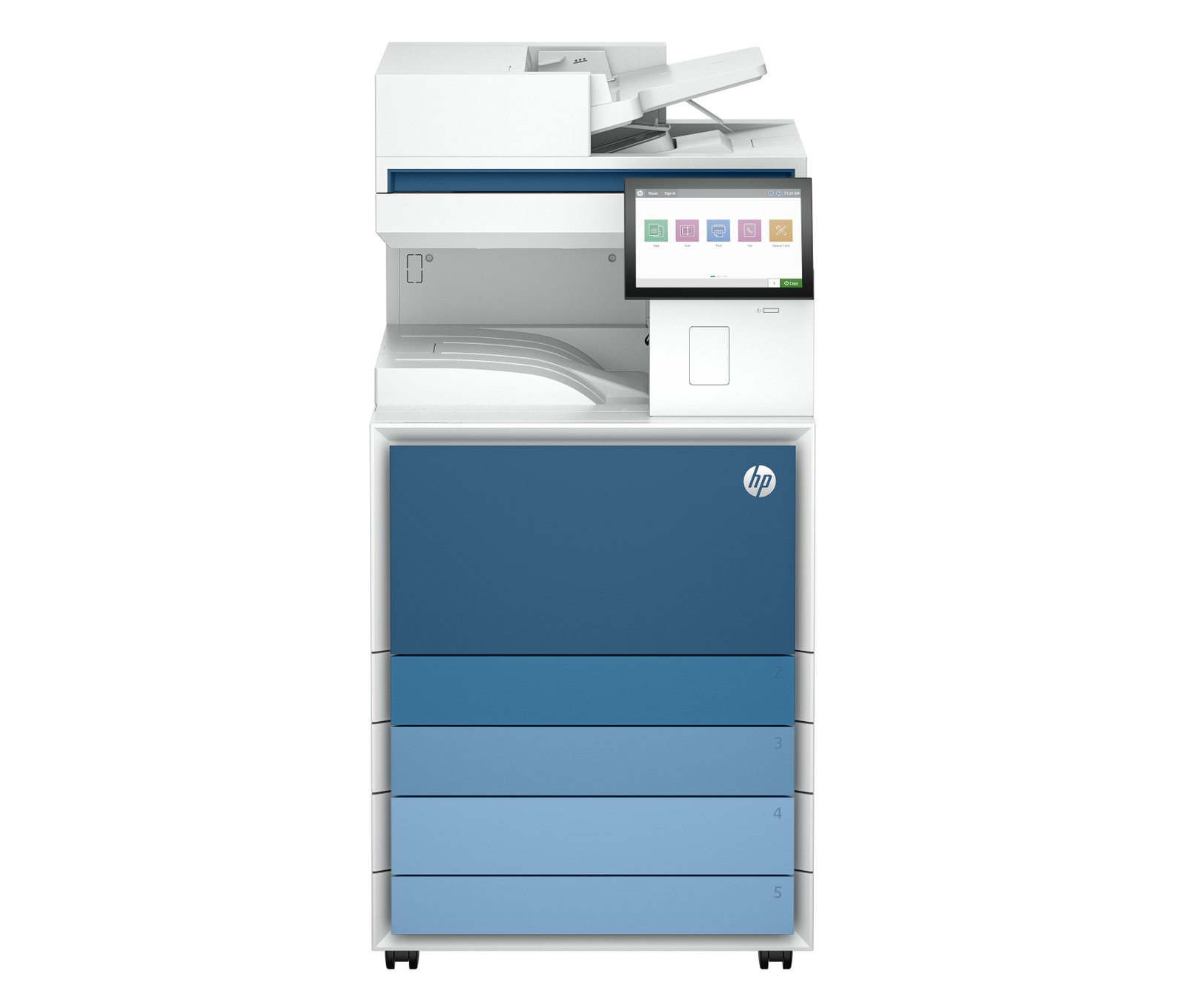 HP LaserJet Enterprise 8601dn Multifunction Black and white Printer, Only Ethernet; Duplex; Copier, 9S186A#BGJ