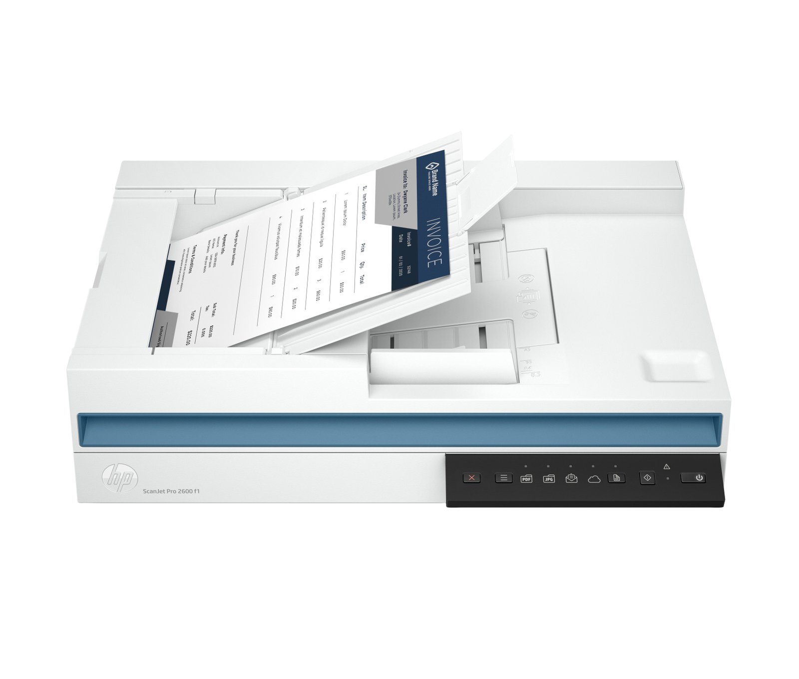 HP ScanJet Pro 2600 f1 Flatbed scanner 1200 x DPI A4 White 20G05A#BGJ
