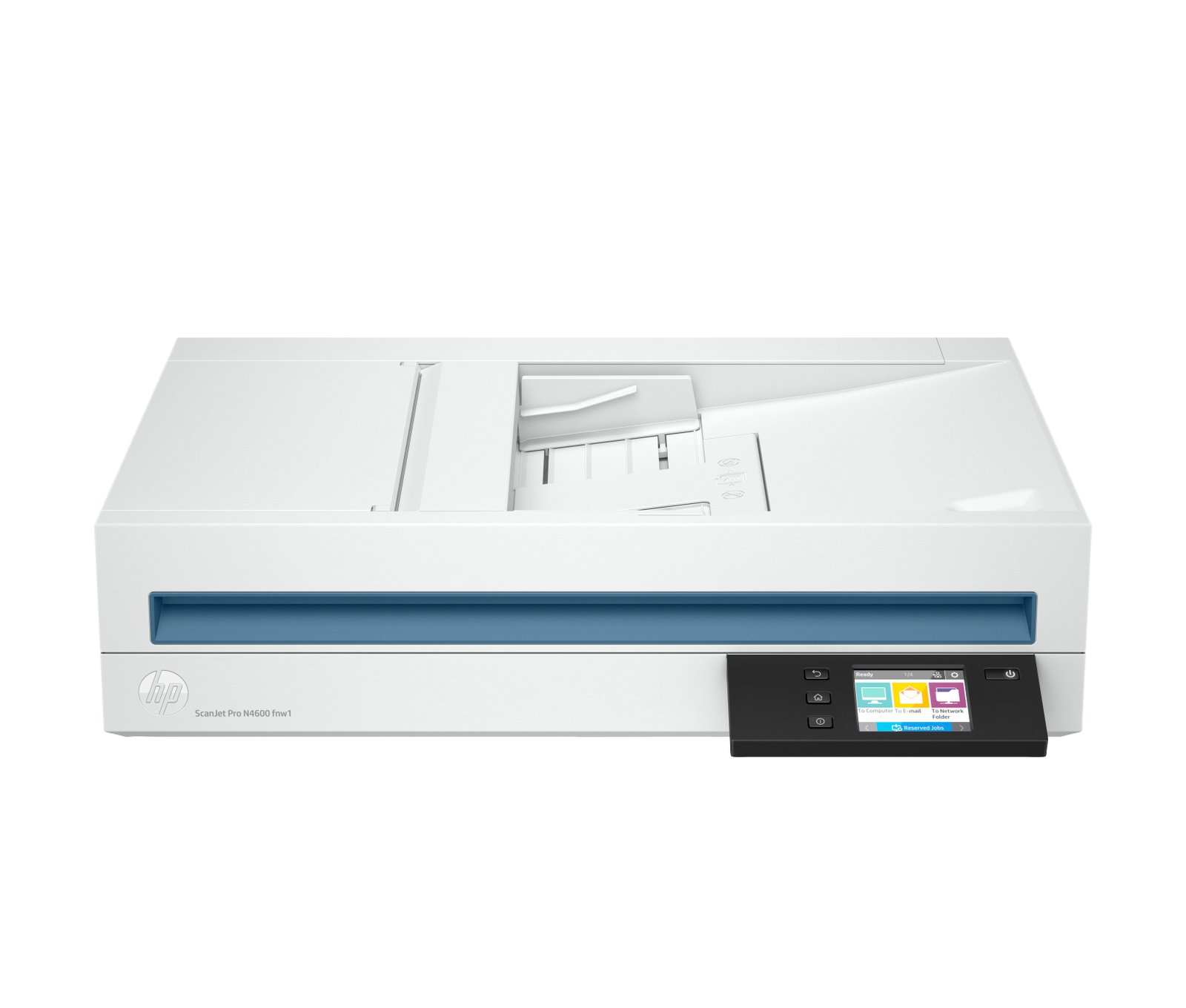 HP ScanJet Pro N4600 fnw1 Flatbed scanner 1200 x DPI A5 White 20G07A#BGJ